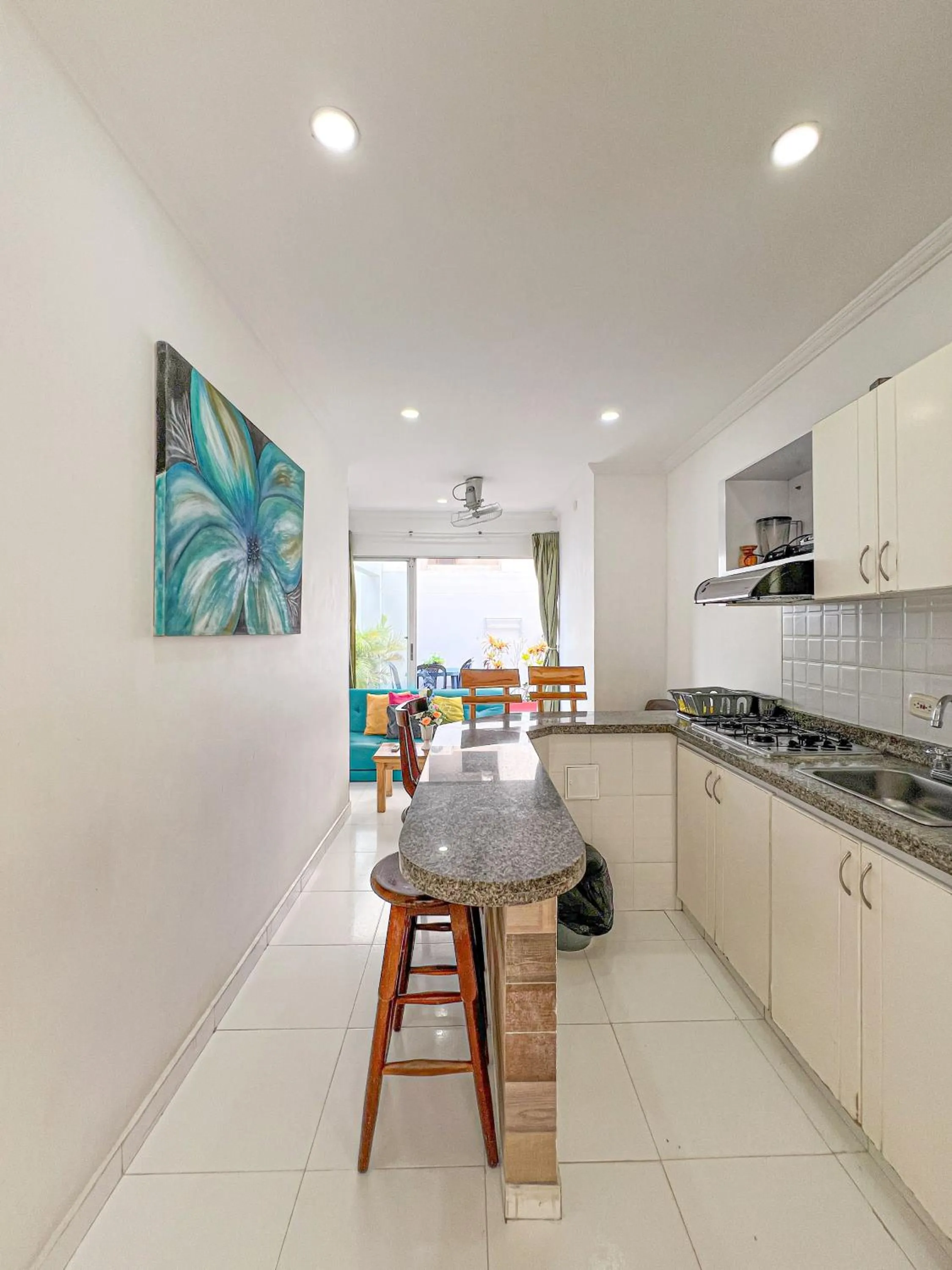 Balcony/Terrace in Apartamentos Playa Rodadero