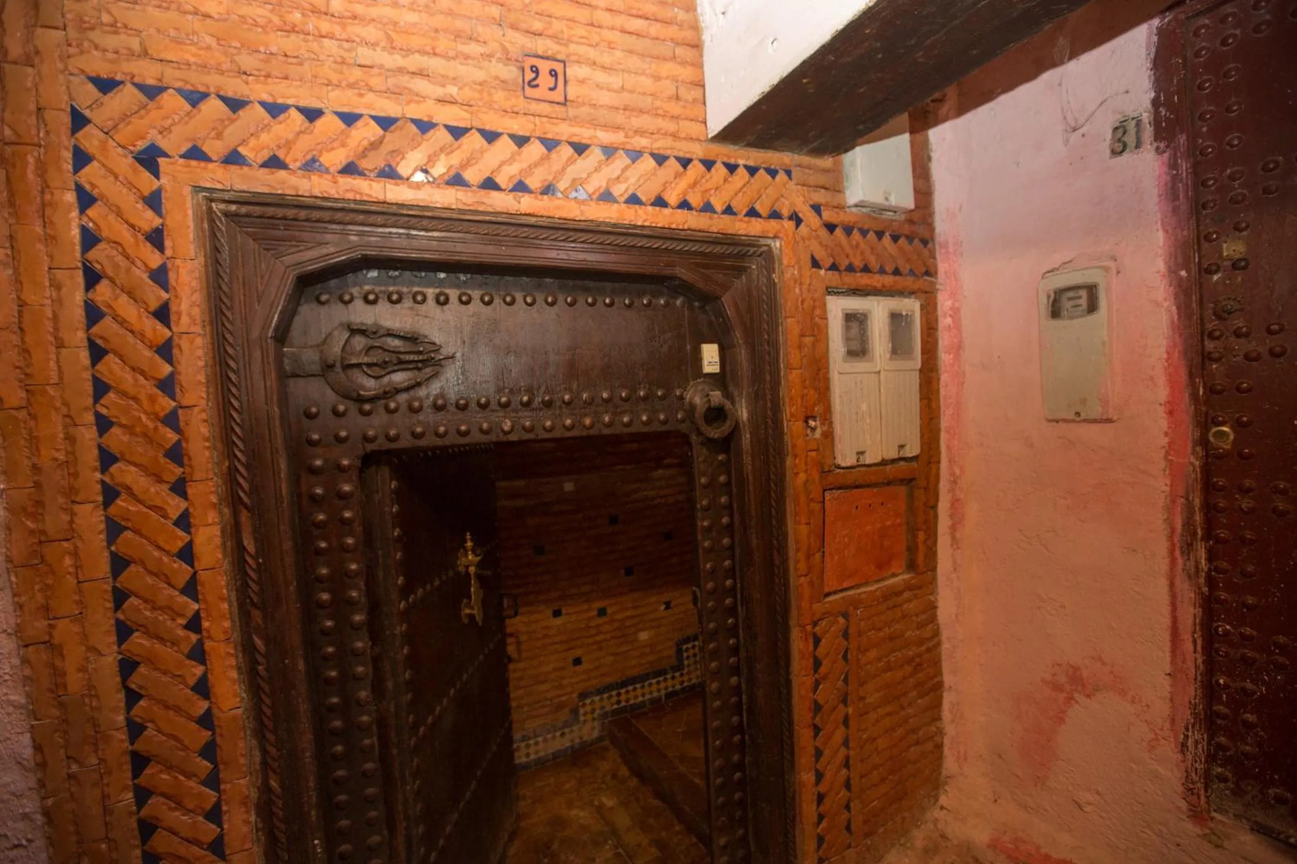 Facade/entrance in Riad Zina Fes - Elegance in the Heart of Fes
