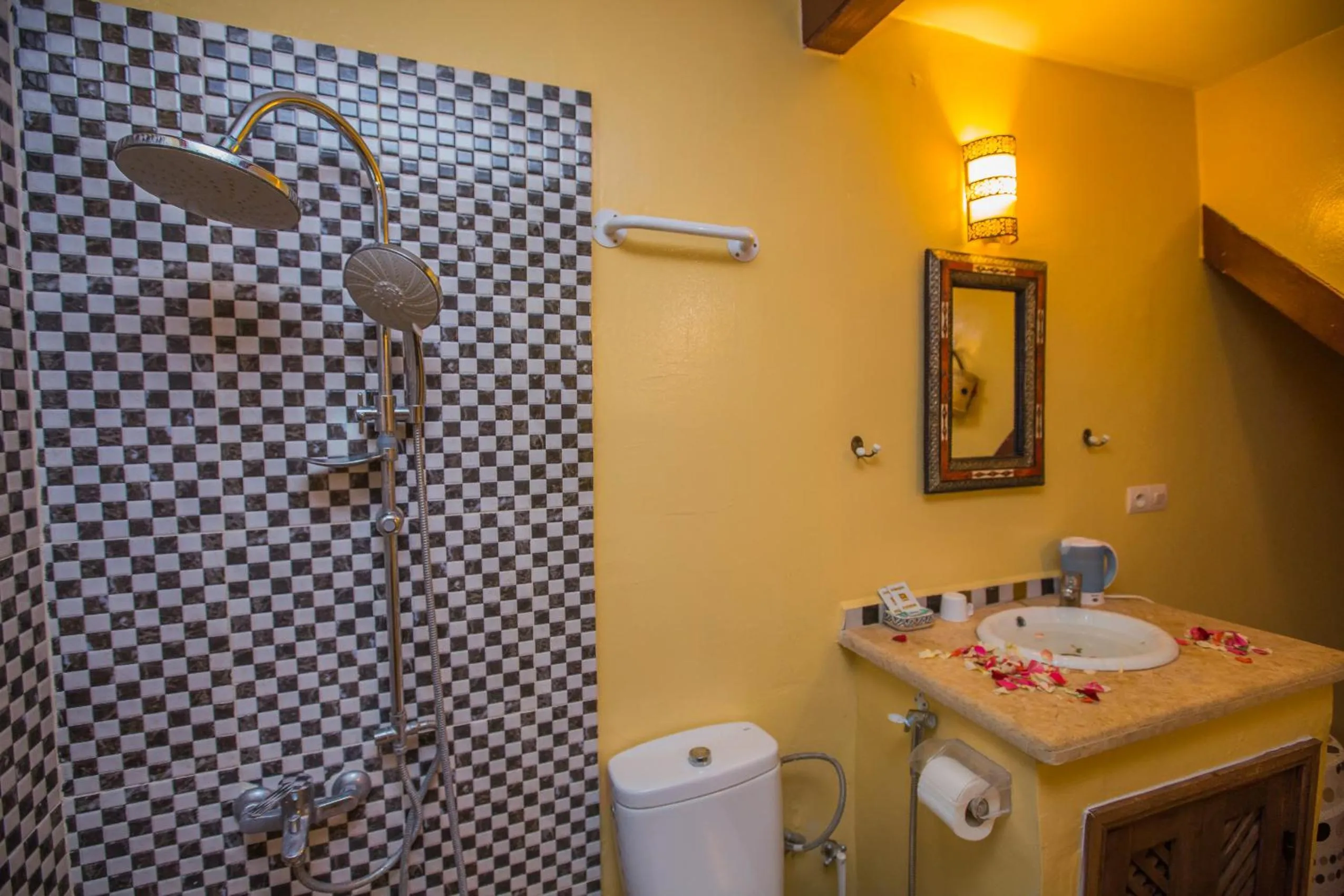 Bathroom in Riad Zina Fes - Elegance in the Heart of Fes