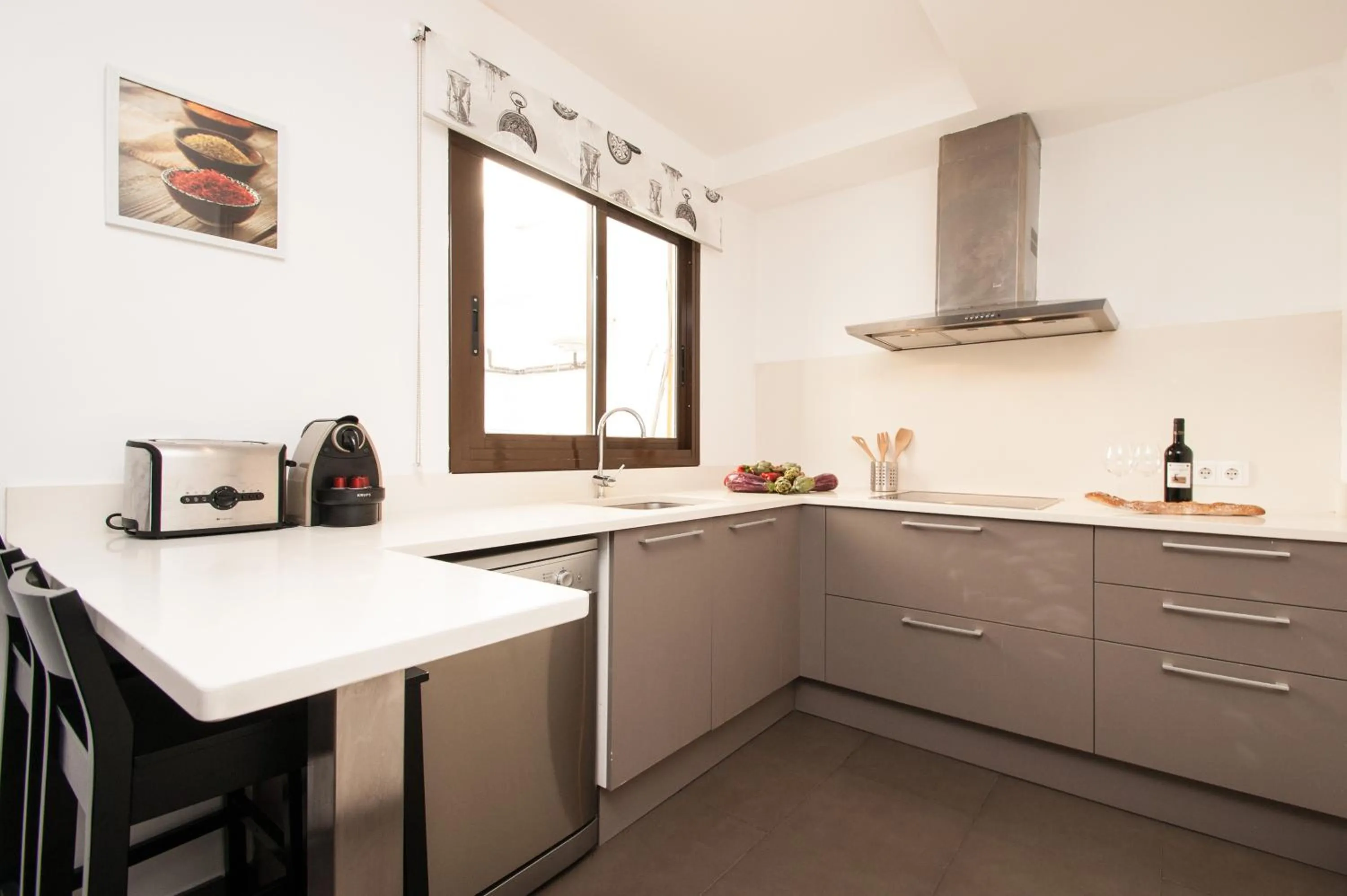 Kitchen or kitchenette in BCN Apartments 41