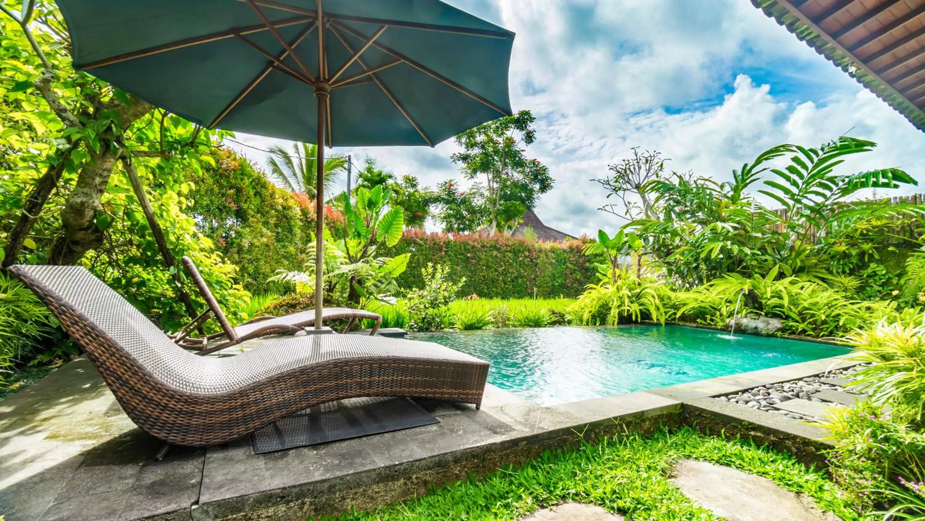 Natural landscape in Uma Kakul Villas