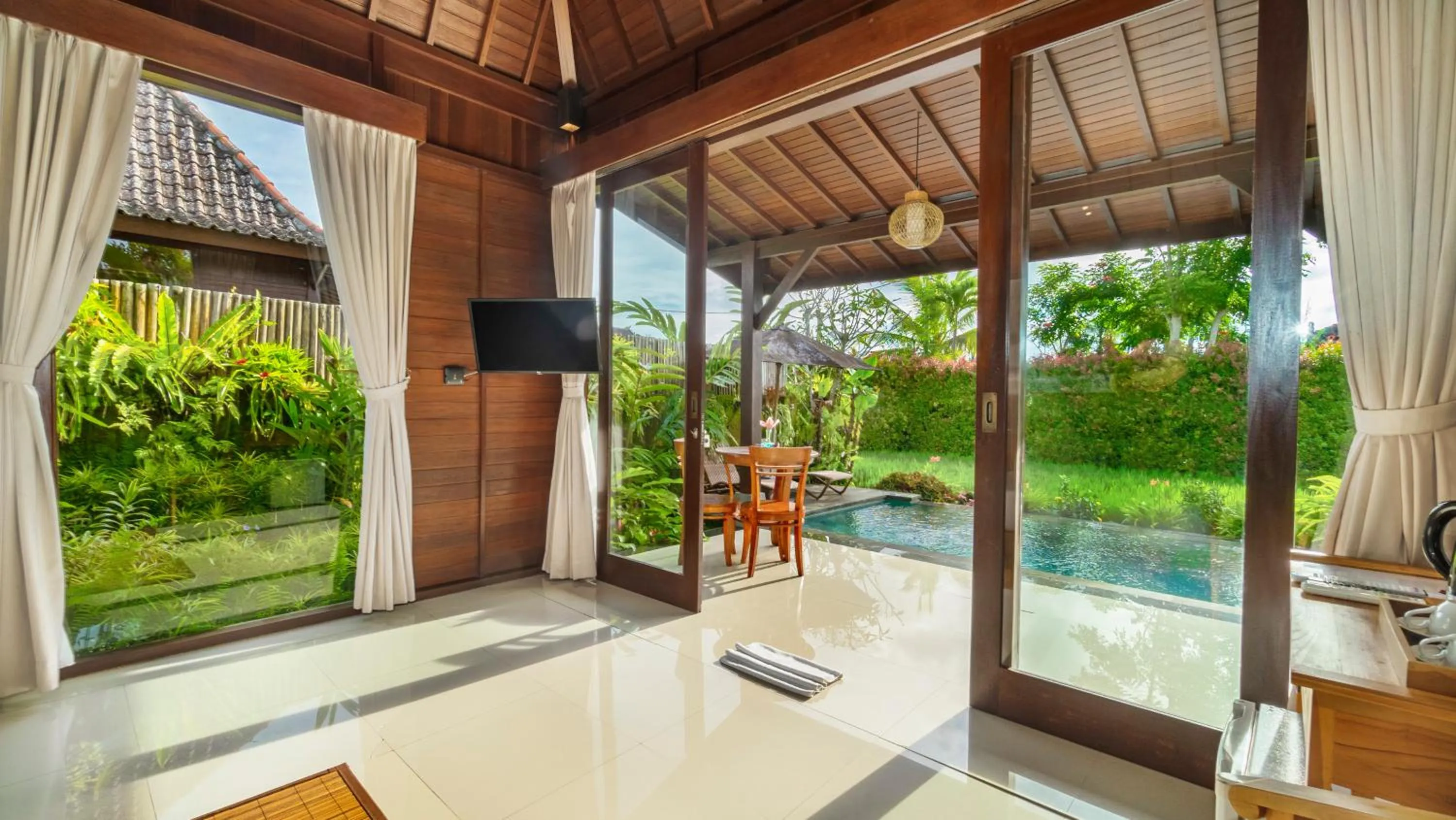 Natural landscape in Uma Kakul Villas