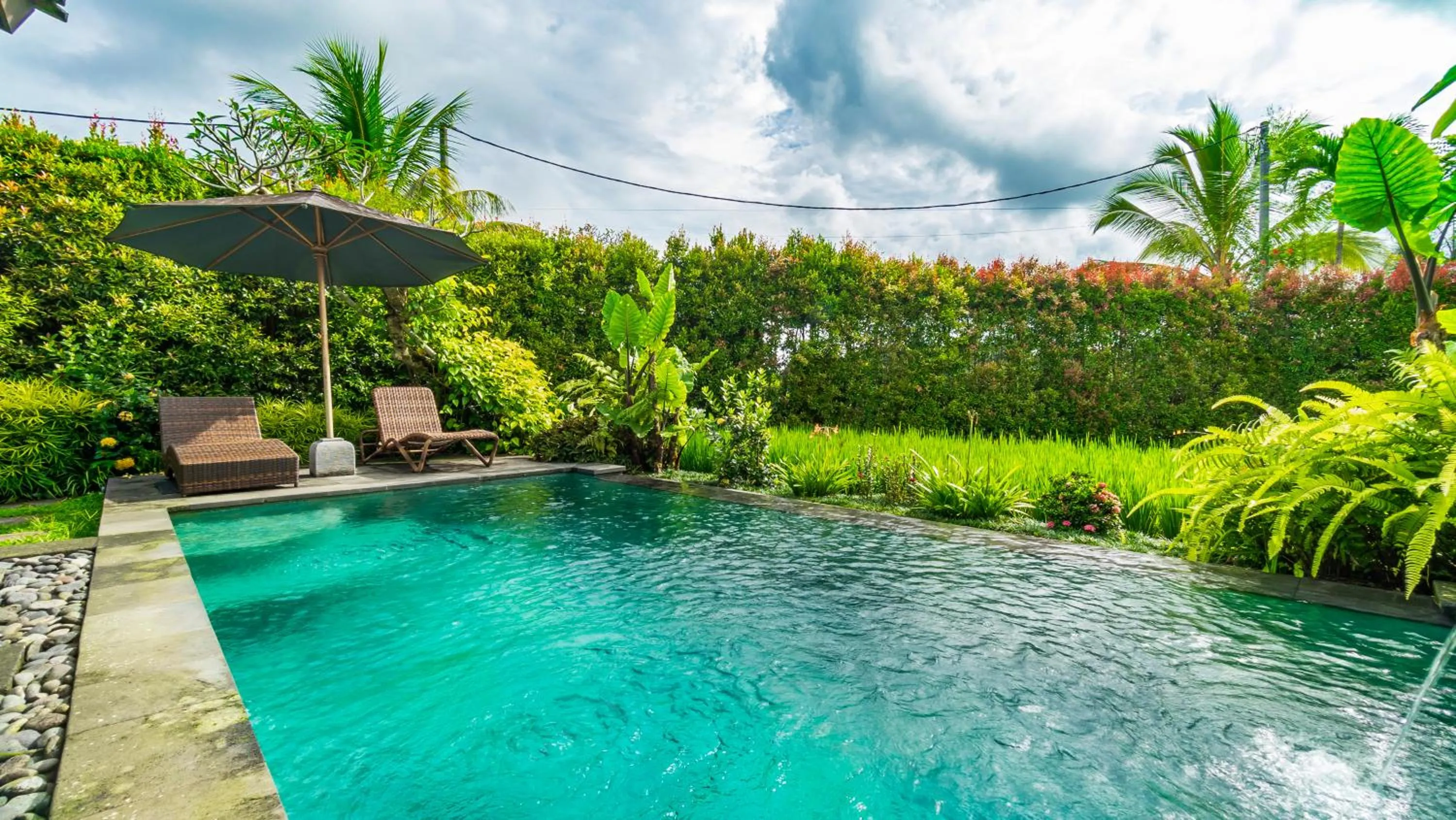 Natural landscape in Uma Kakul Villas