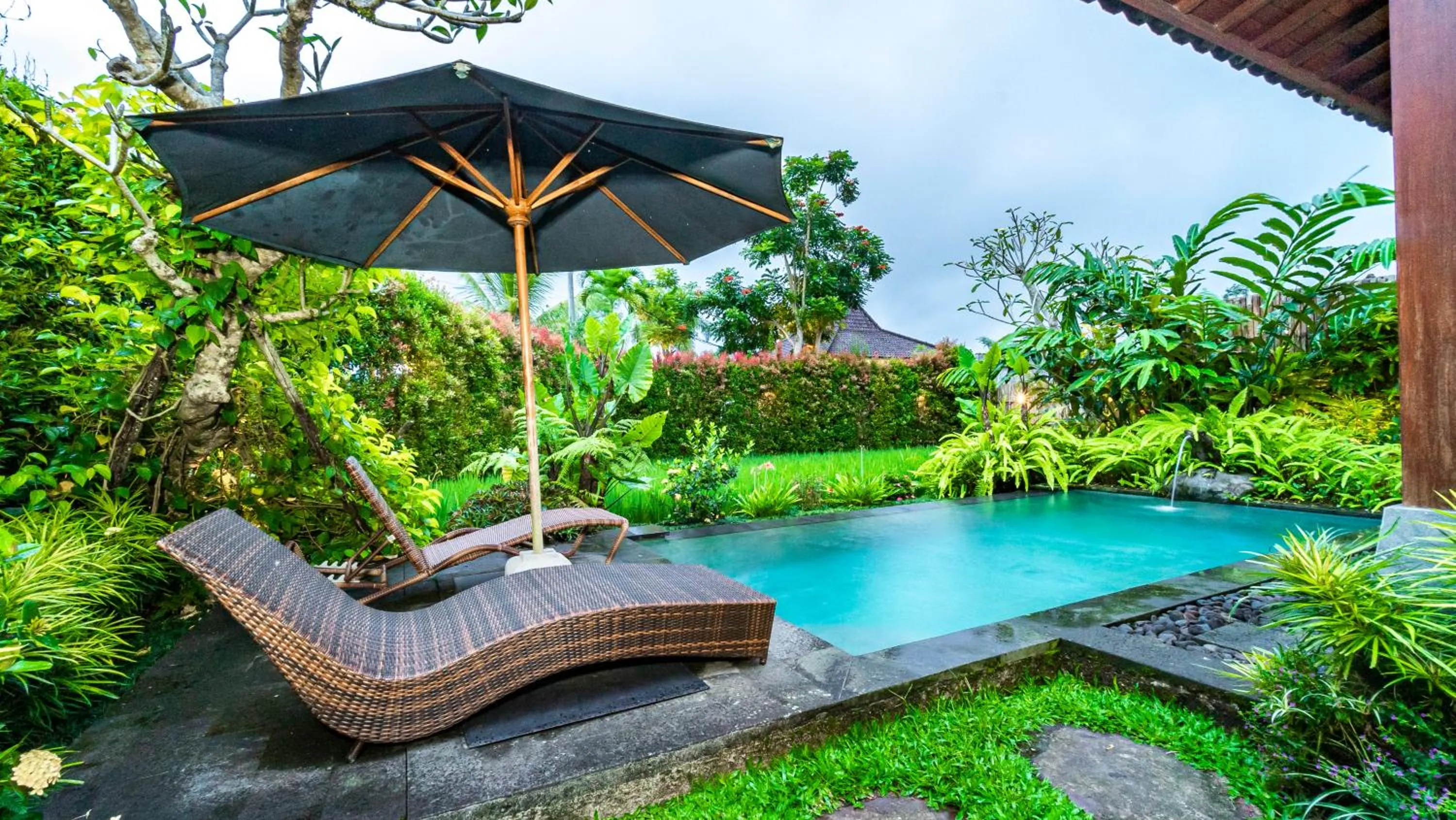 Natural landscape in Uma Kakul Villas