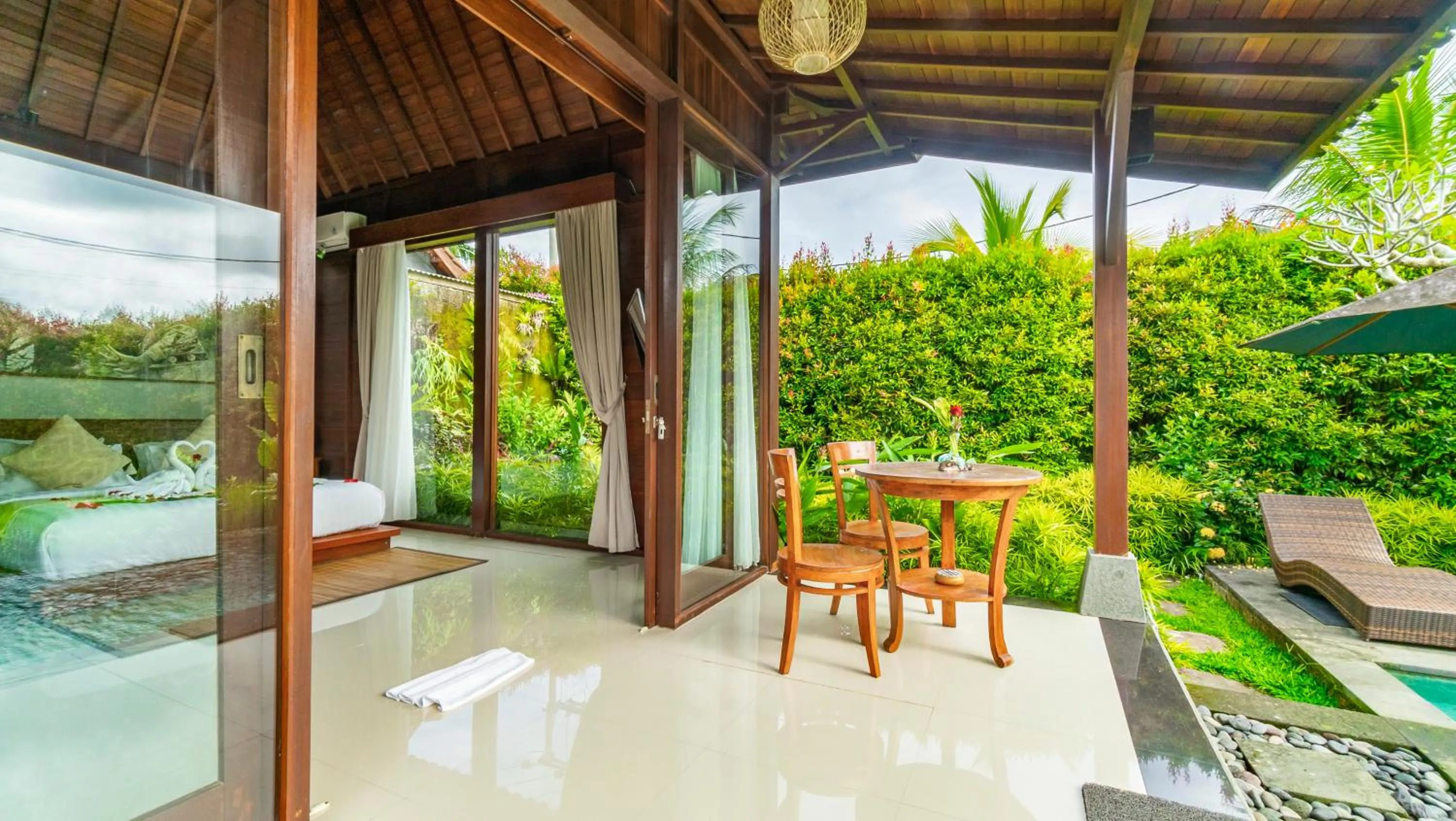 Natural landscape in Uma Kakul Villas