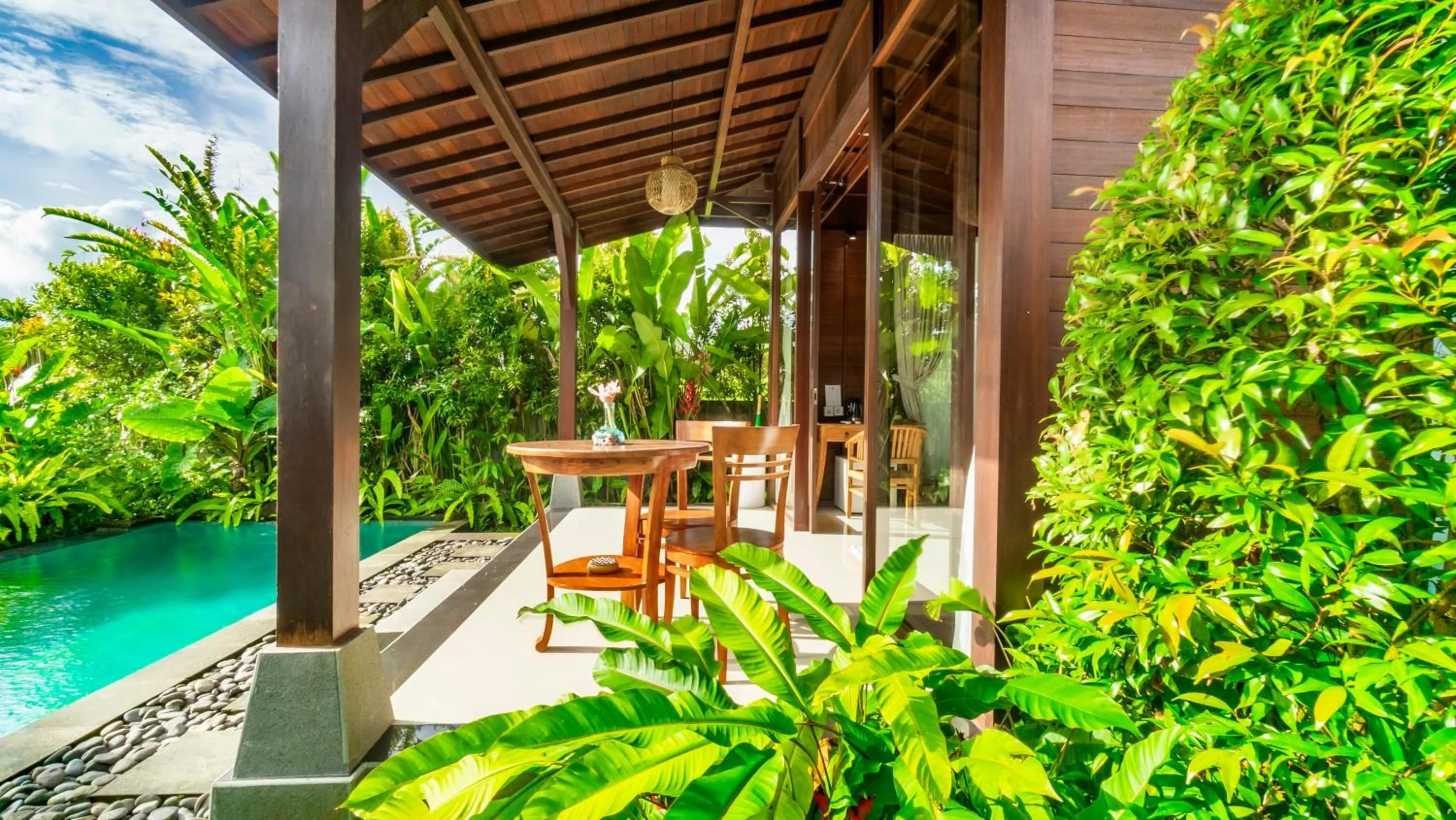 Patio in Uma Kakul Villas
