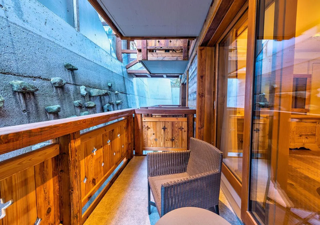 Balcony/Terrace in Nendaz 4 Vallées & SPA 4* Superior