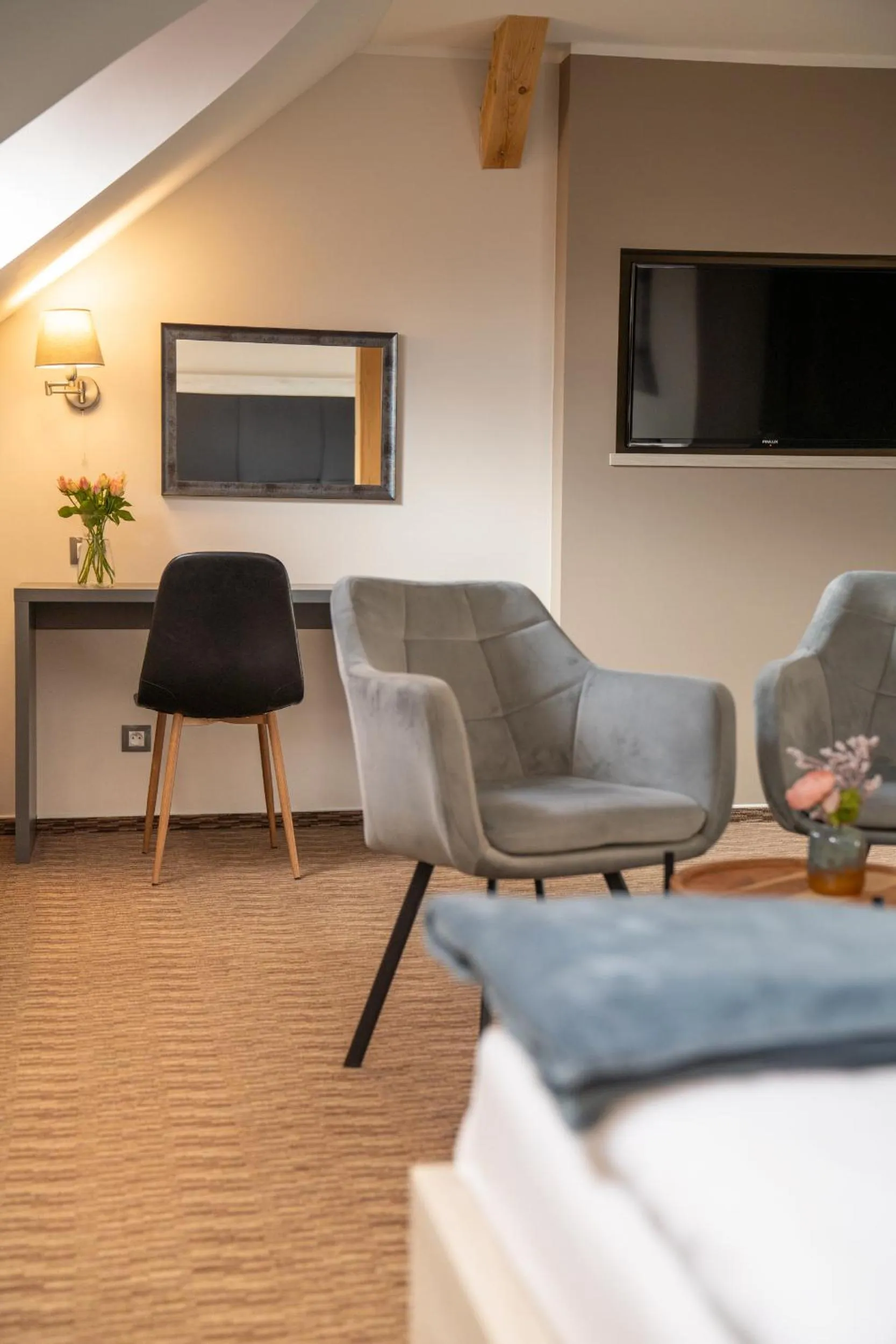 Seating area in Hotel Grunt