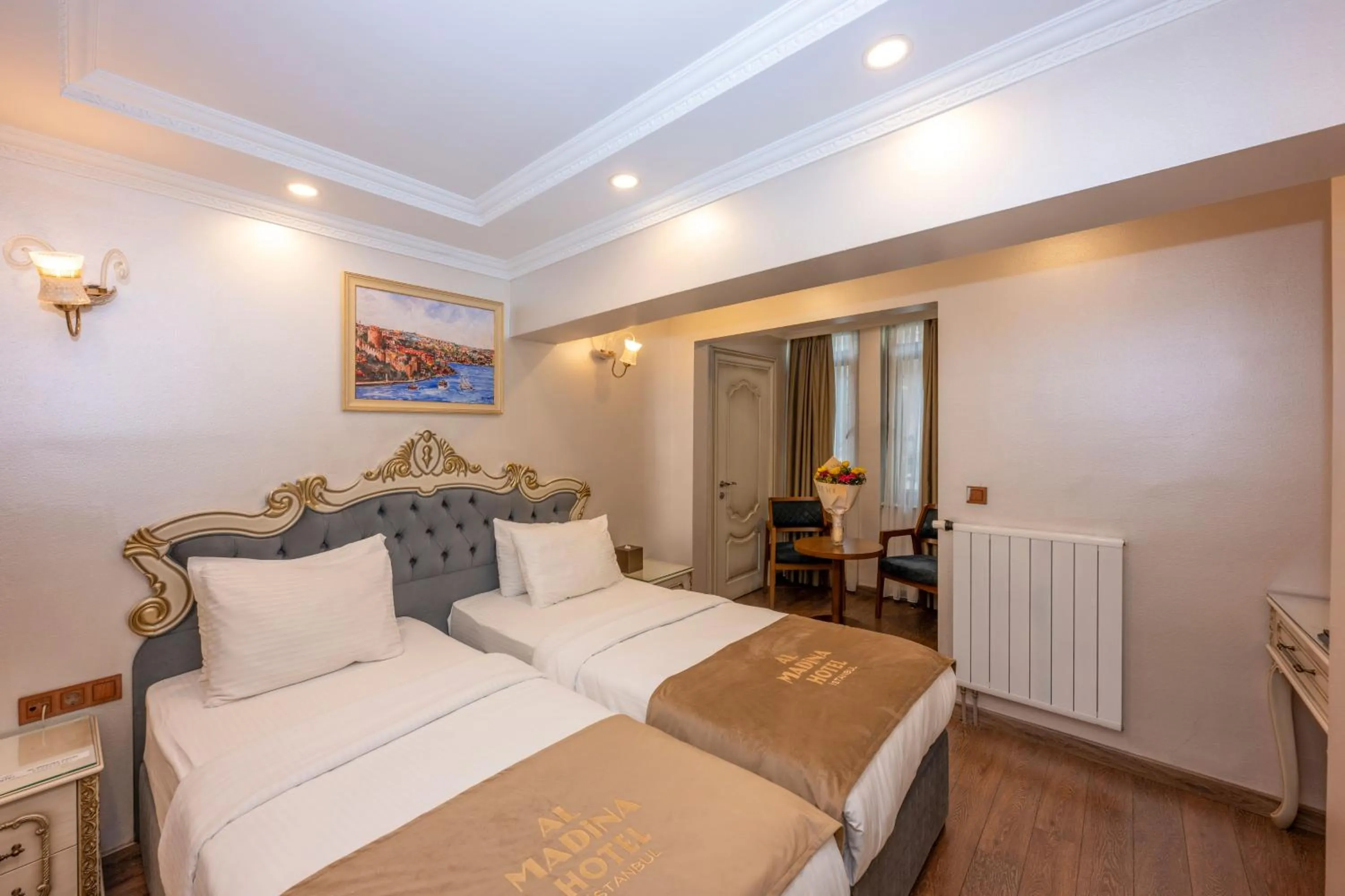 Photo of the whole room, Bed in Almadina Hotel Istanbul