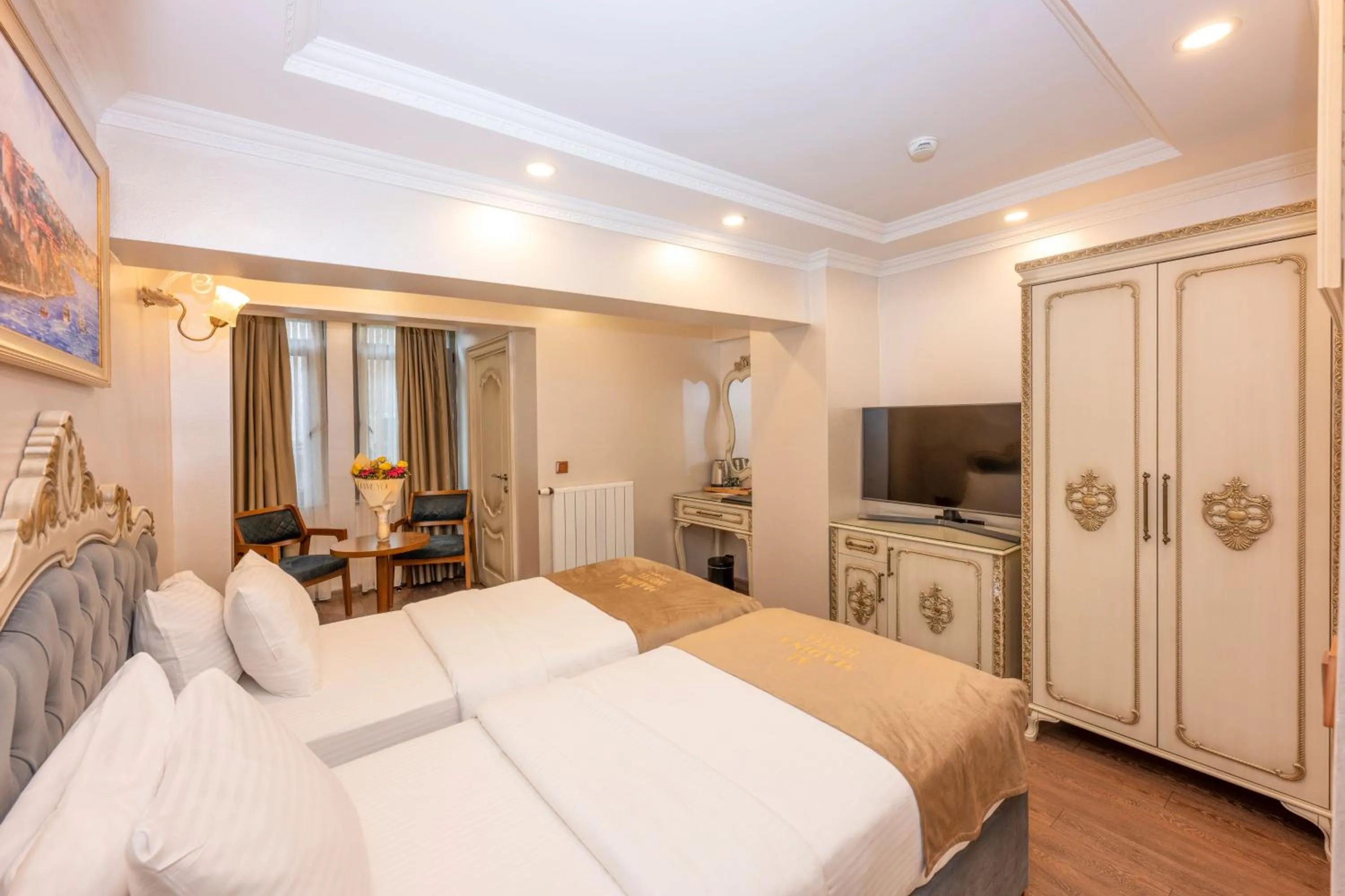 Bed in Almadina Hotel Istanbul