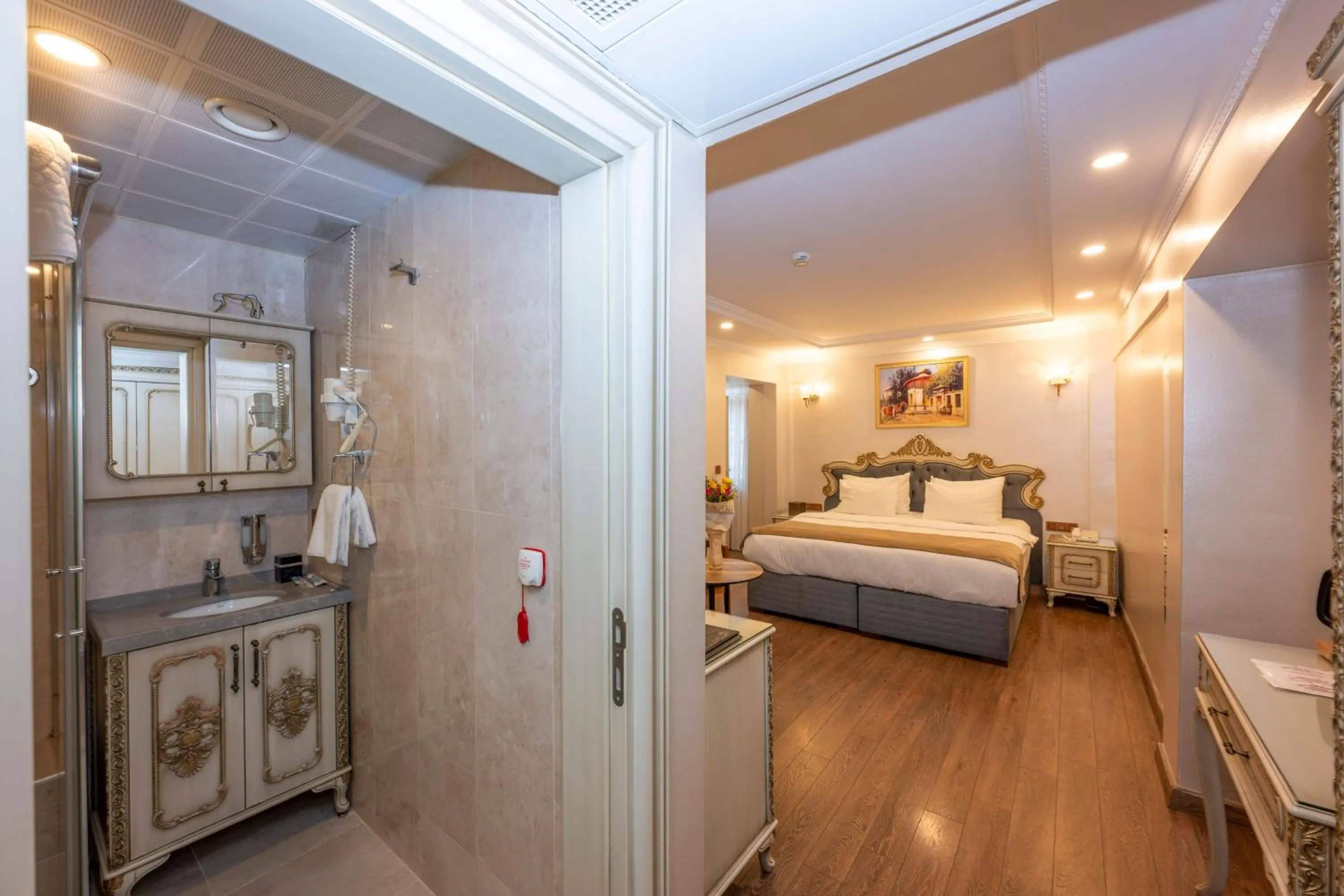 Bed in Almadina Hotel Istanbul