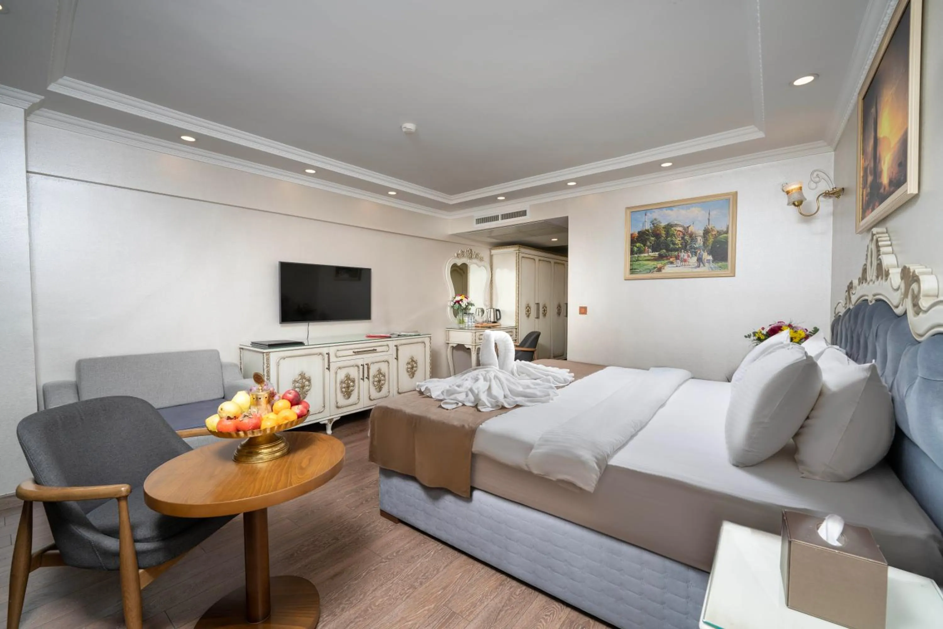 Bed in Almadina Hotel Istanbul