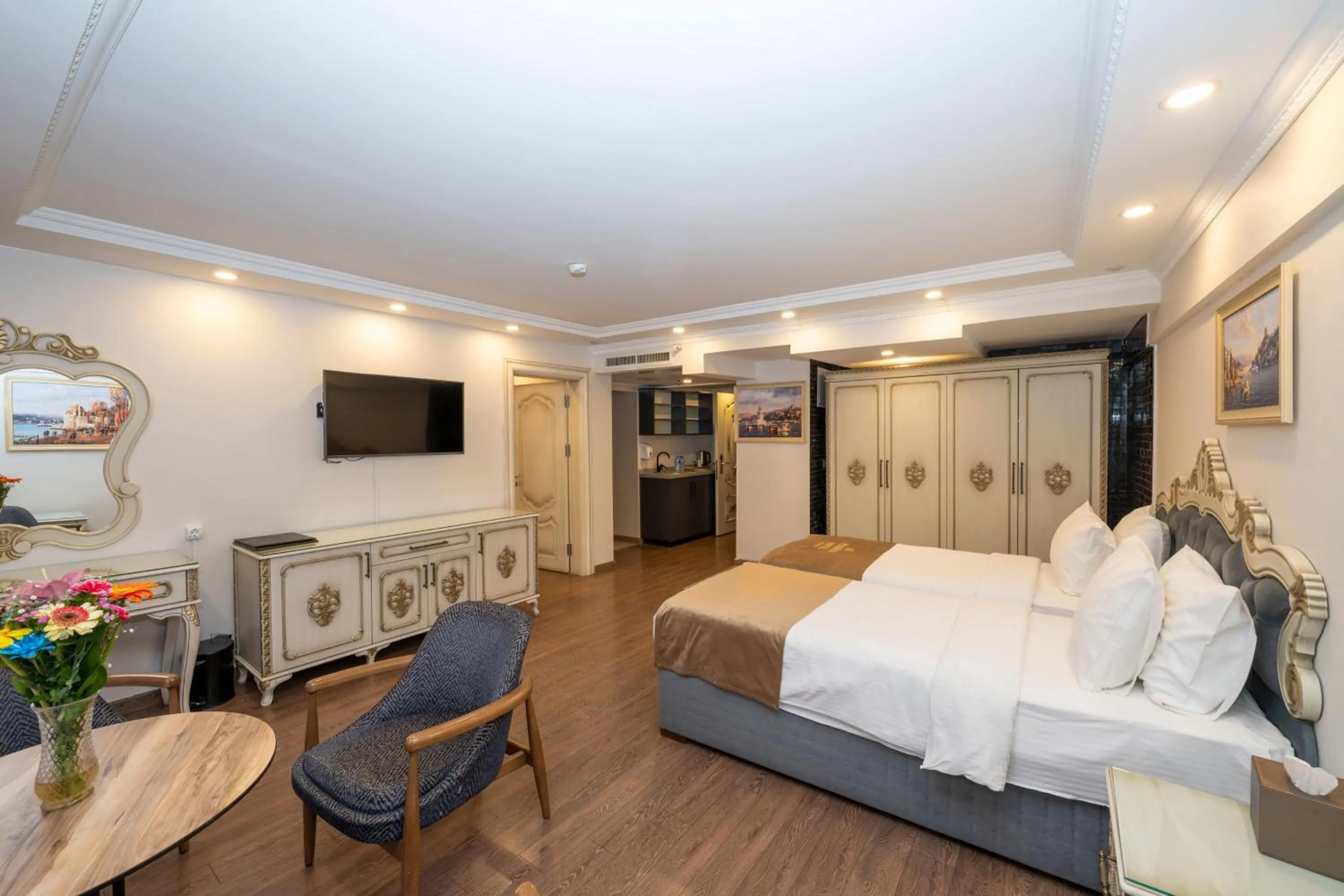 Bed in Almadina Hotel Istanbul