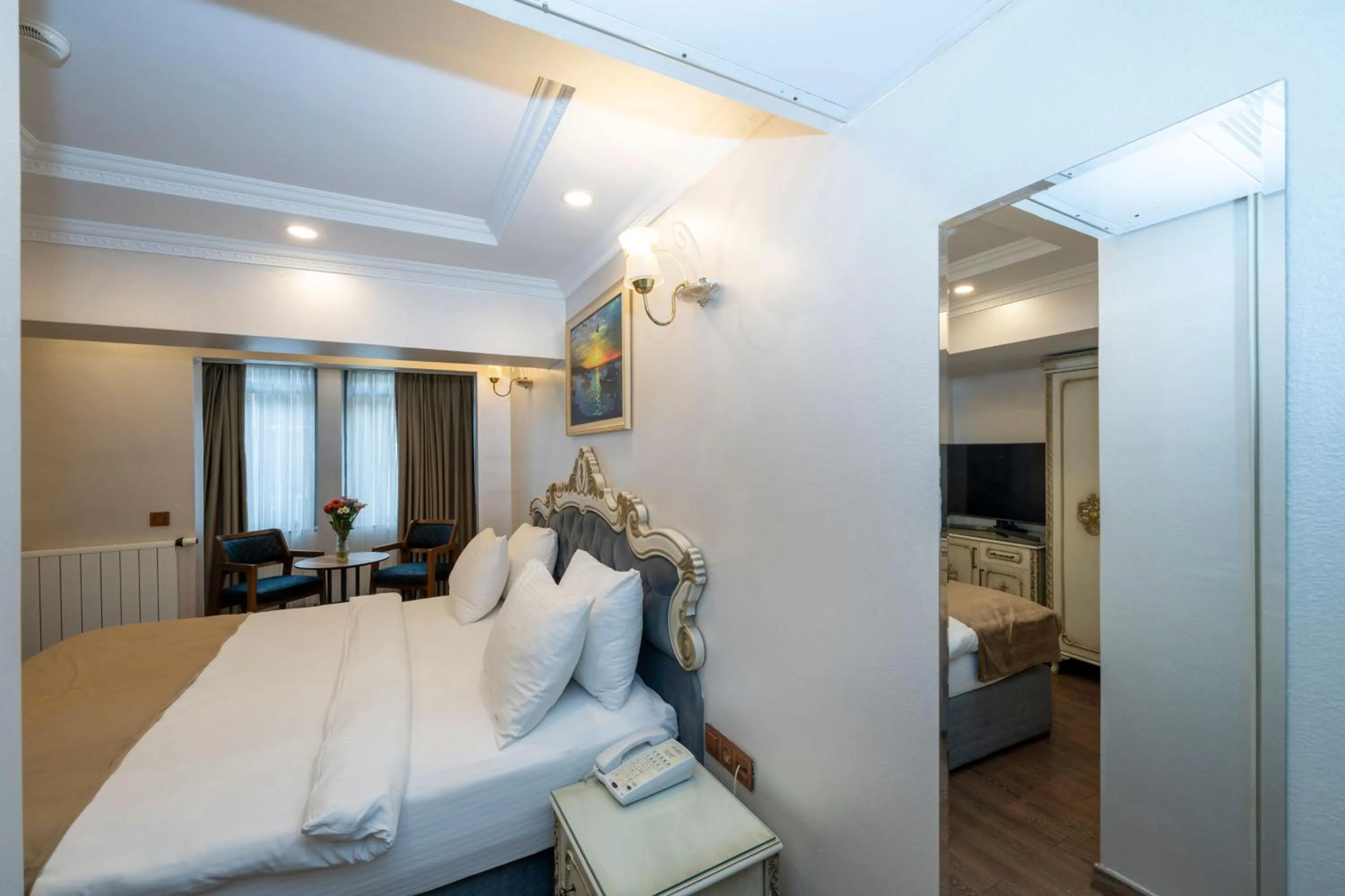 Bed in Almadina Hotel Istanbul