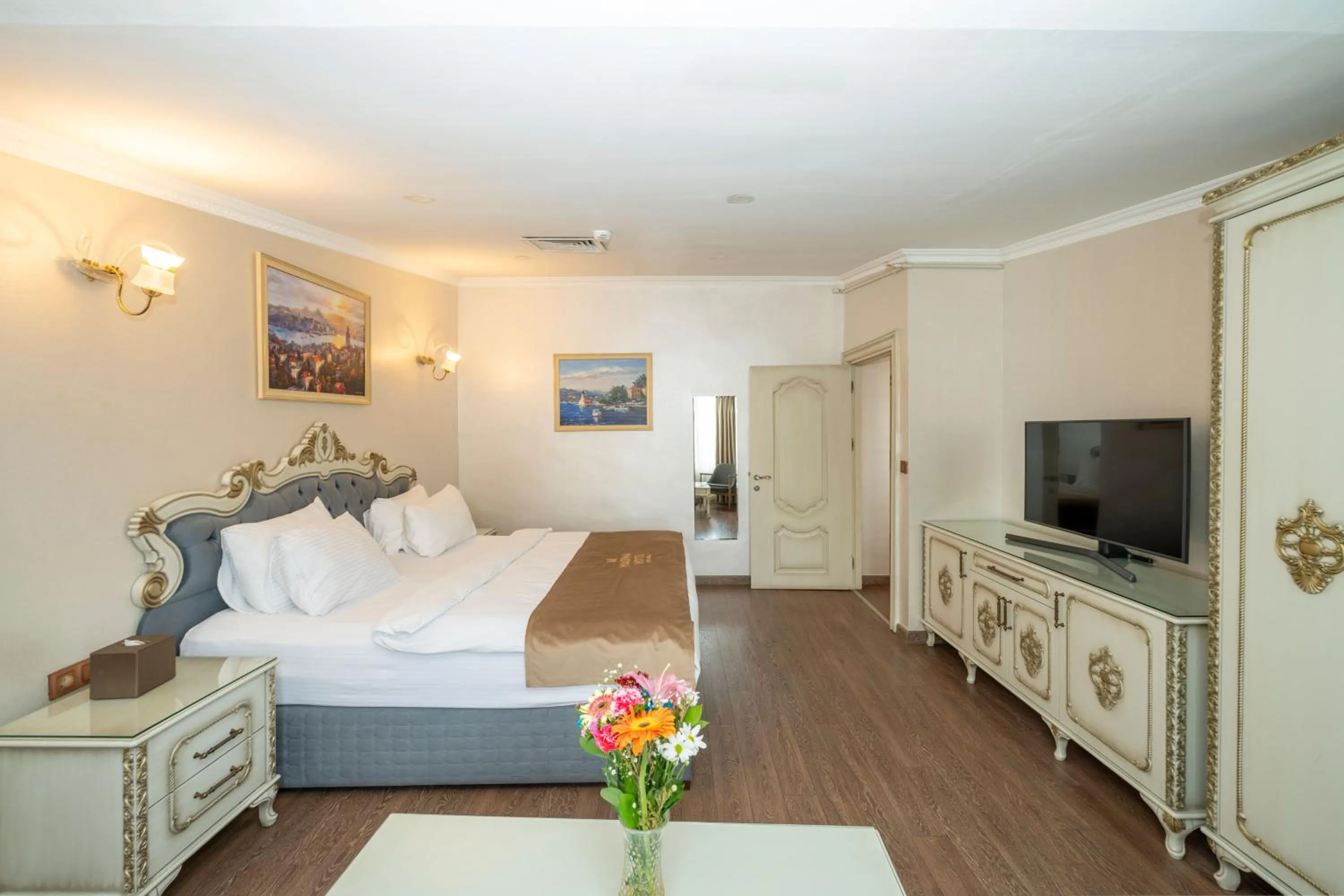 Bed in Almadina Hotel Istanbul