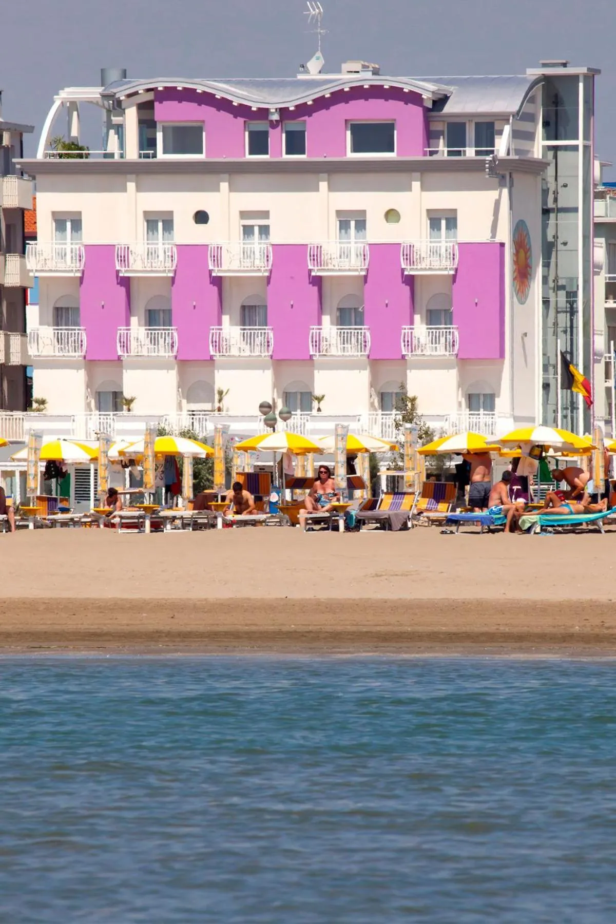 Property building in Hotel Lux