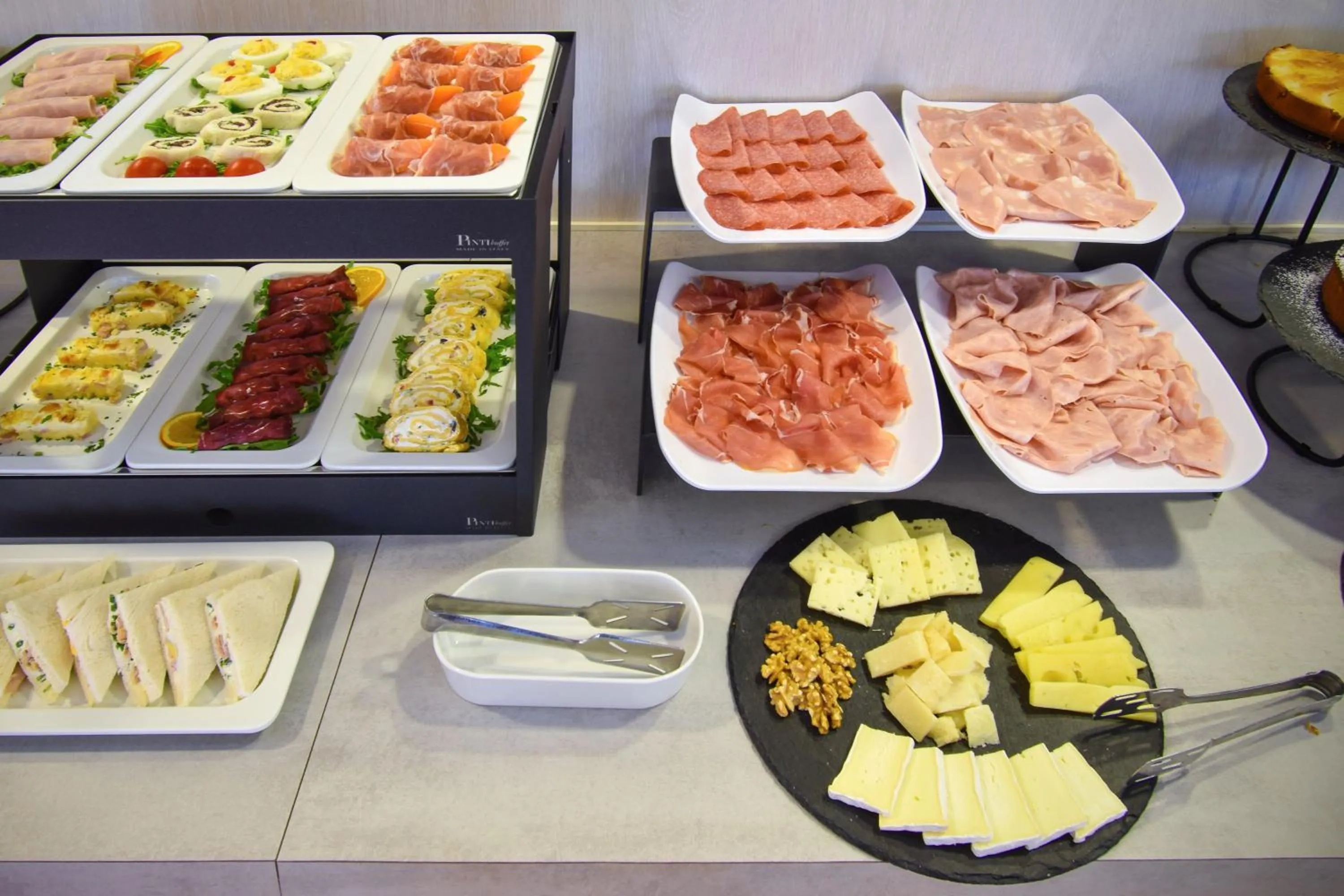 Italian breakfast in Hotel Lux