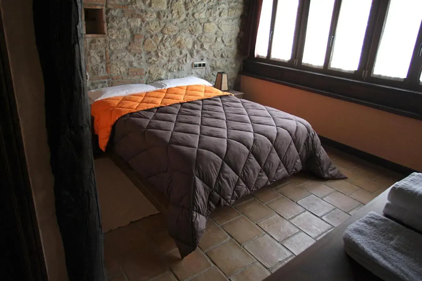 Double Room with Balcony in Hotel Rural Llerau Double Room with Balcony in Hotel Rural Llerau