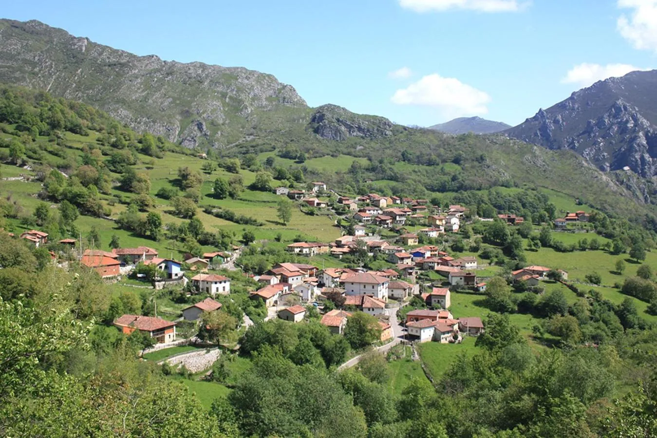 Natural landscape in Hotel Rural Llerau