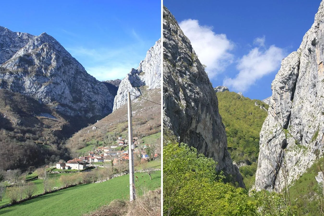 Natural landscape in Hotel Rural Llerau