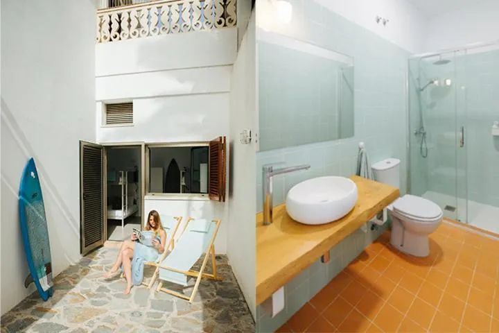 Bathroom in Punta Paradiso