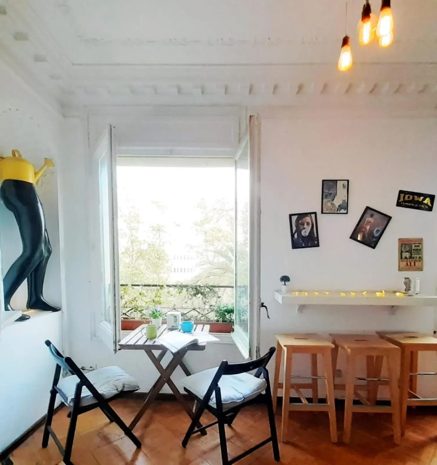 Living room in Wow Hostel Barcelona Living room in Wow Hostel Barcelona