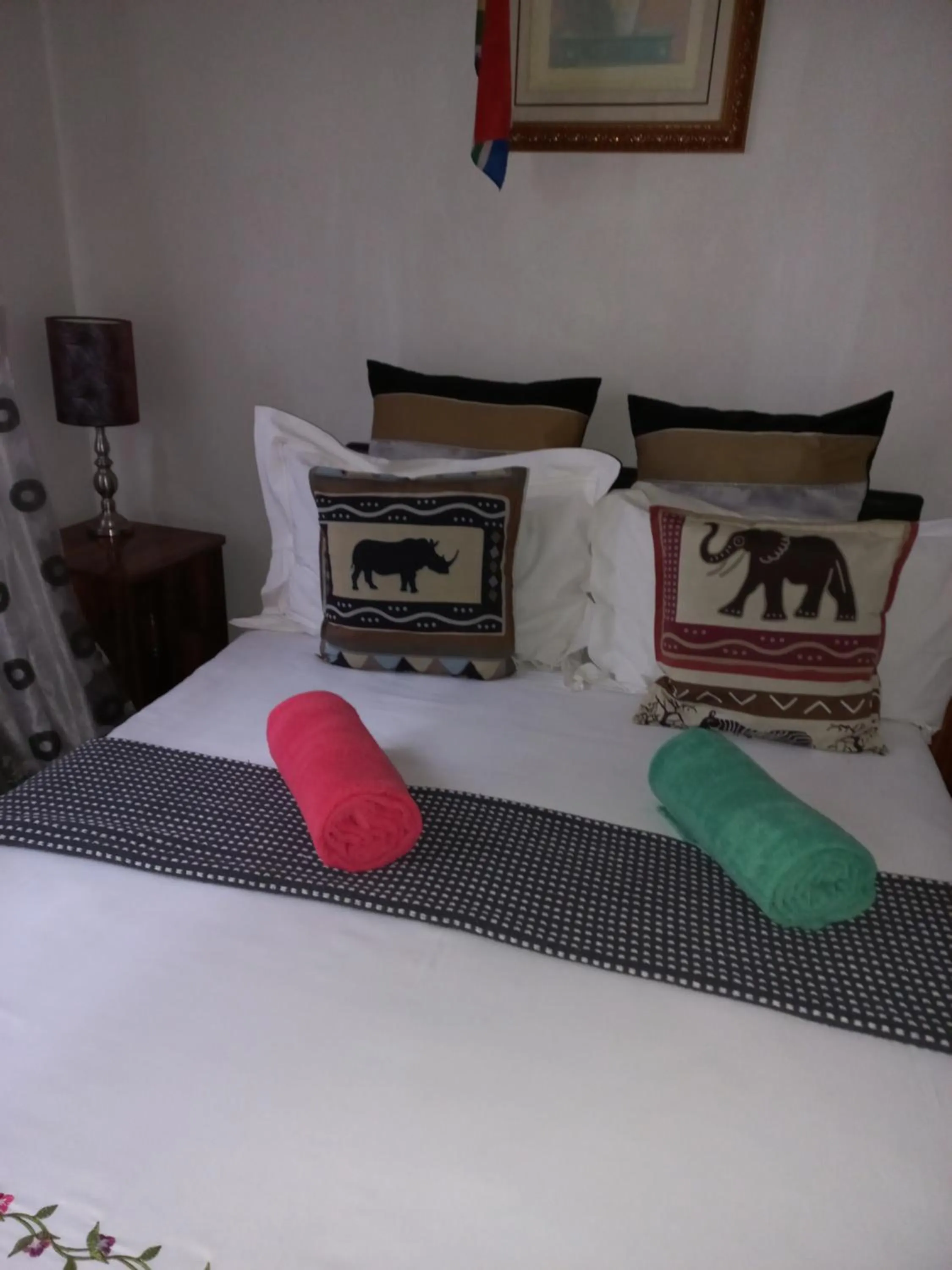 Bed in Turning Point Bed & Breakfast