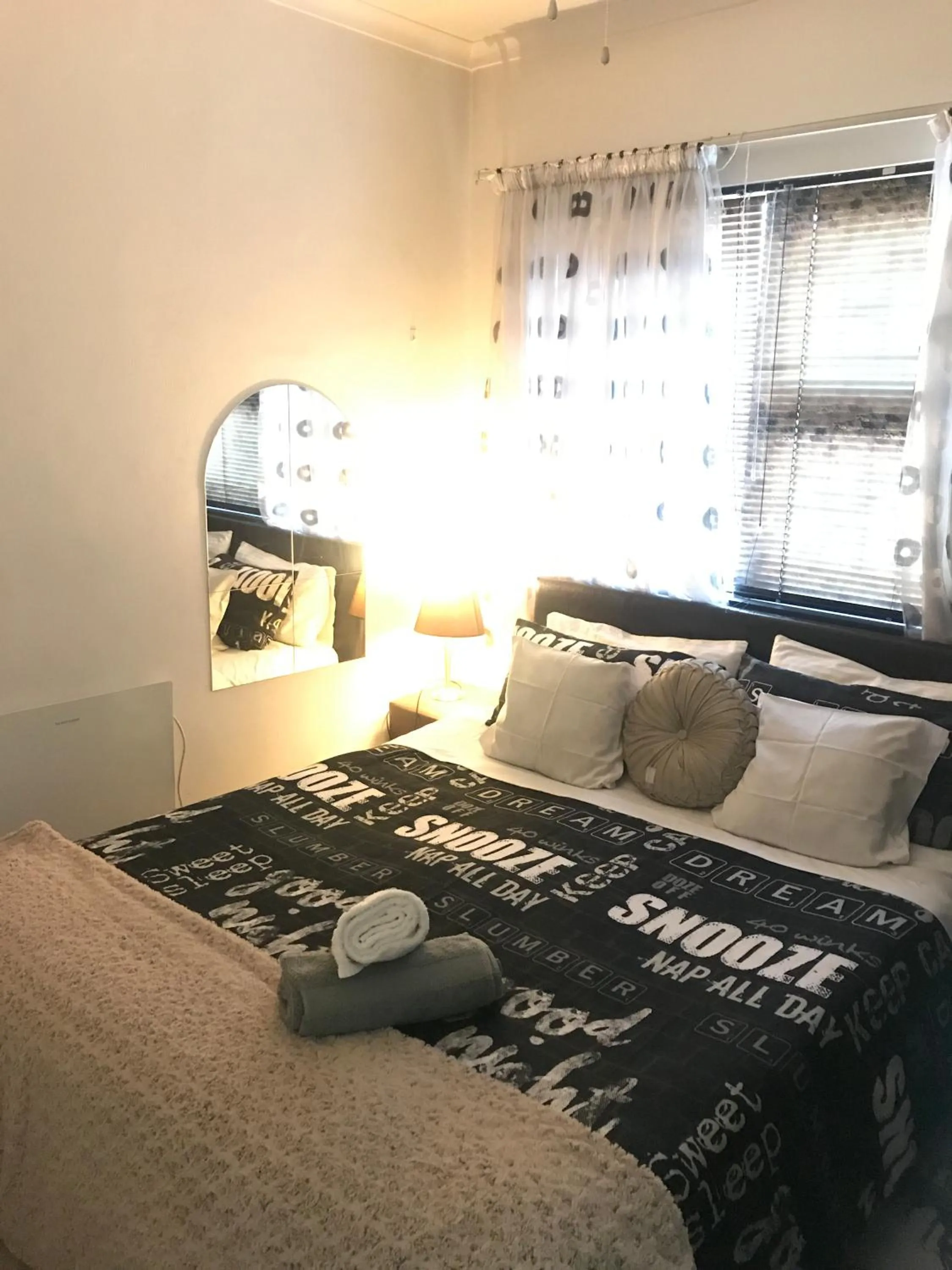 Bed in Turning Point Bed & Breakfast