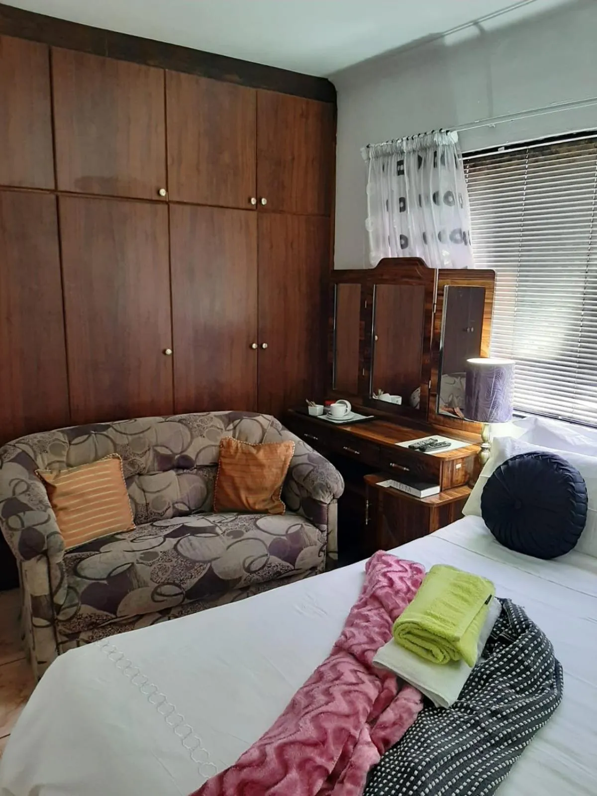 Bed in Turning Point Bed & Breakfast