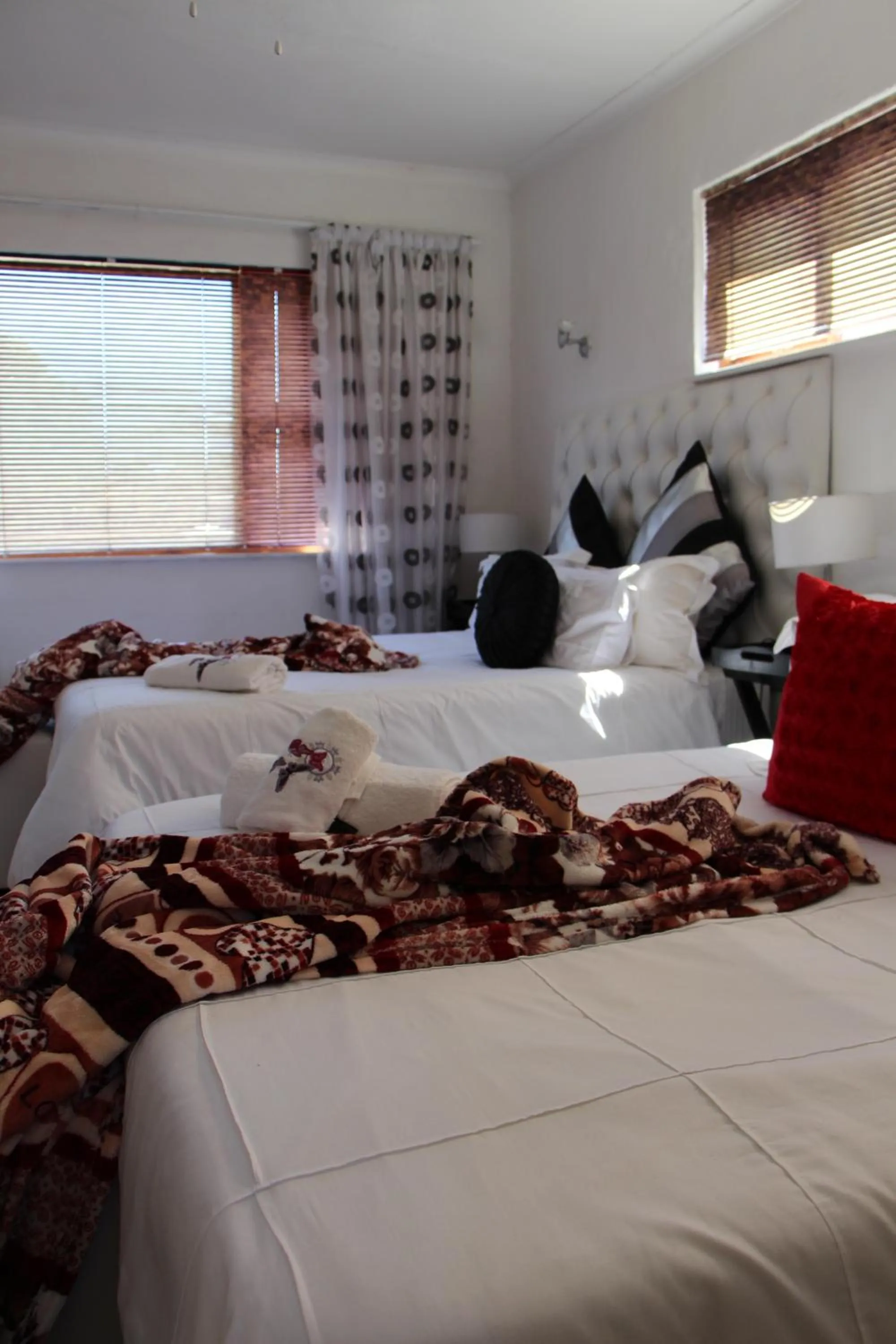 Bed in Turning Point Bed & Breakfast