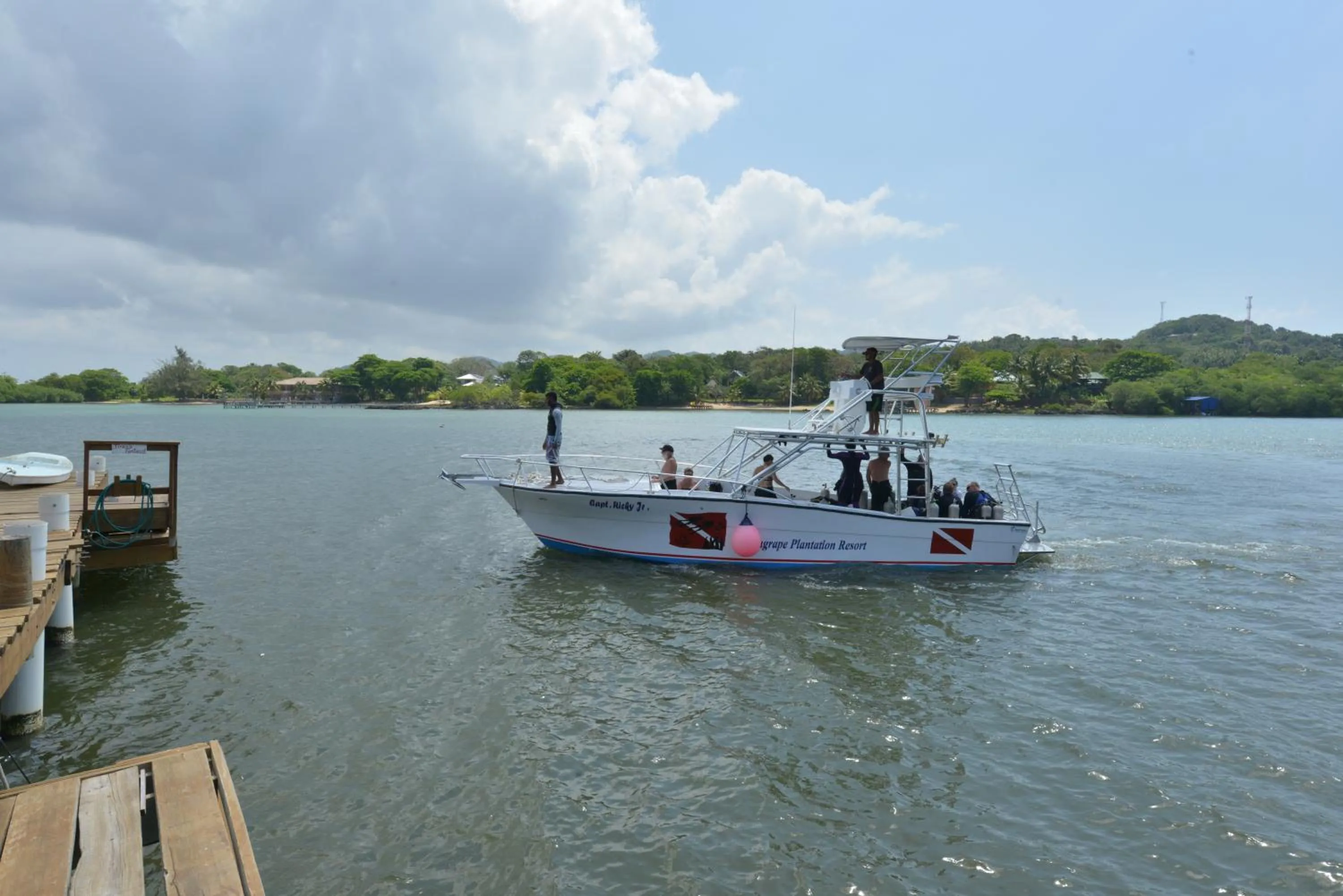 Diving in Seagrape Plantation Resort & Dive Center
