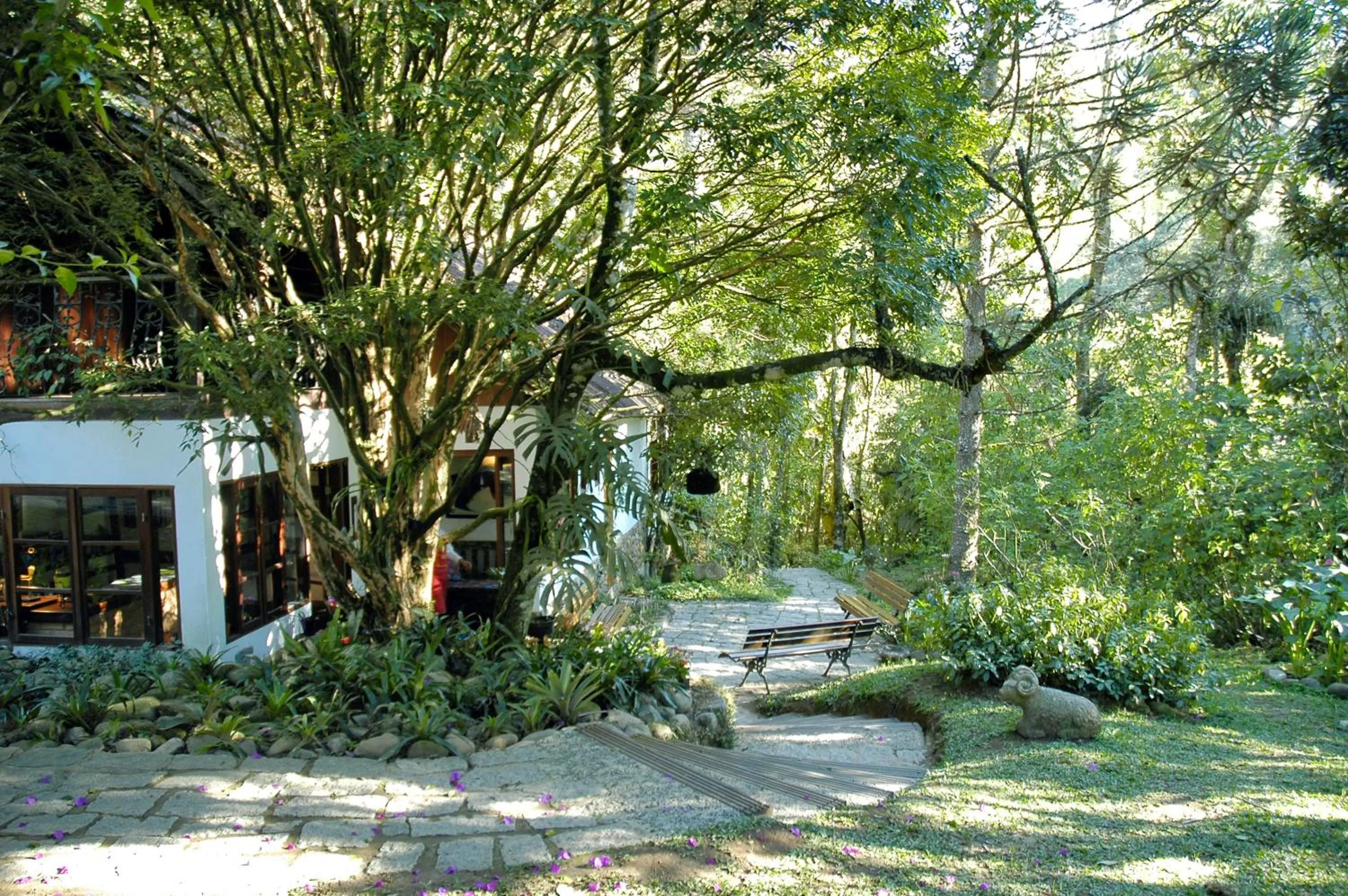 Garden in Pousada Casa Bonita