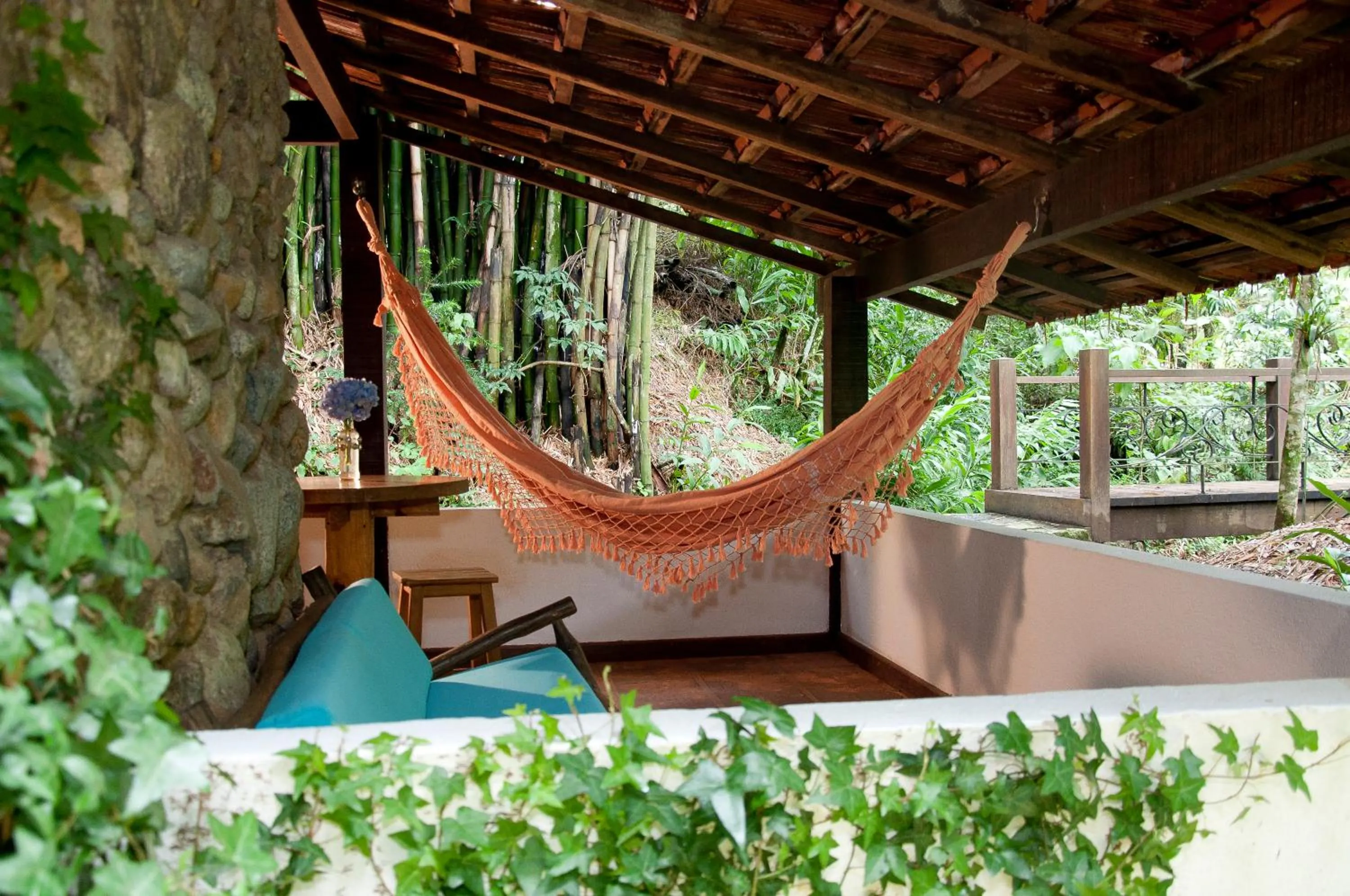Balcony/Terrace in Pousada Casa Bonita