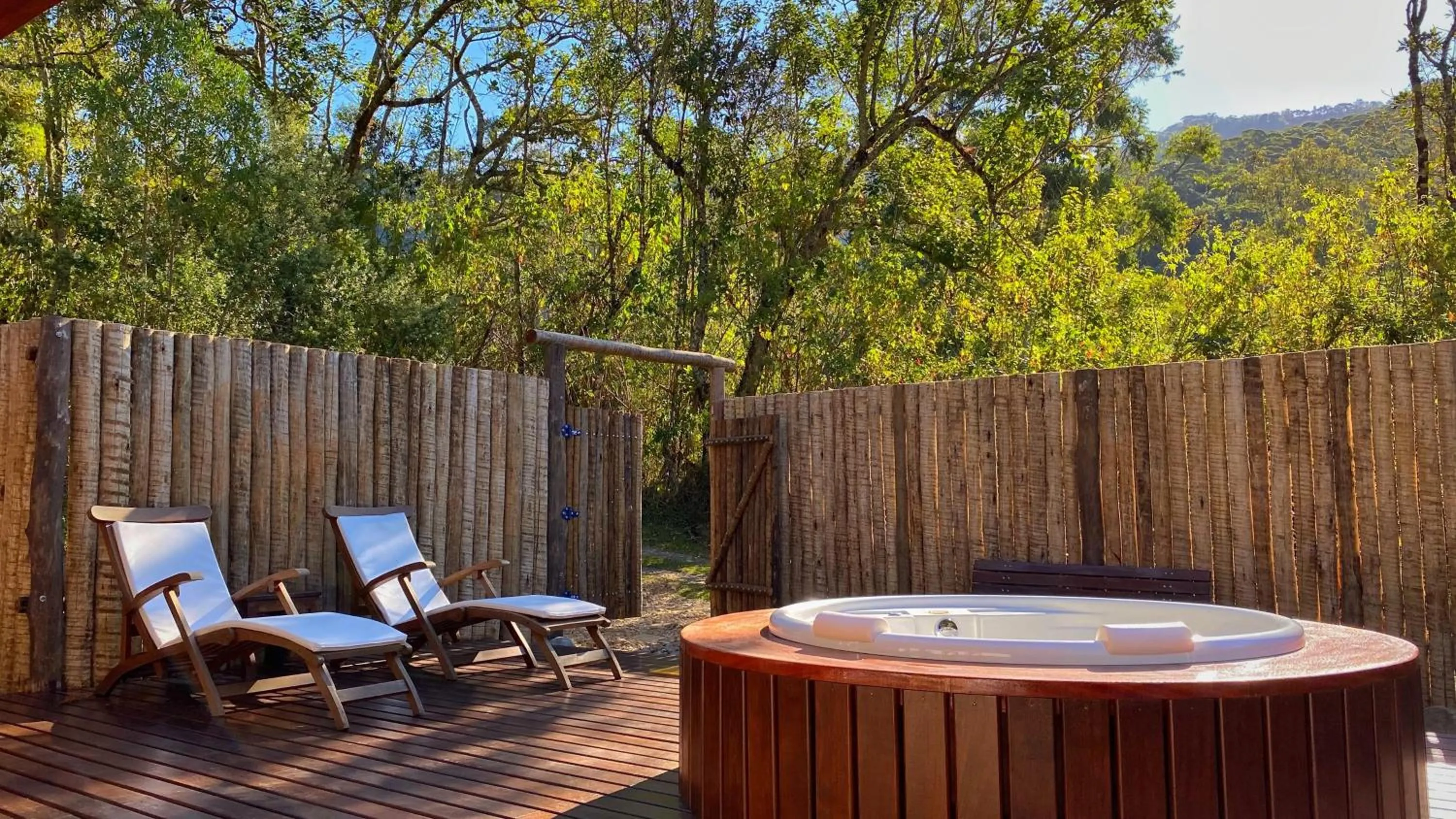 Hot Tub in Pousada Casa Bonita