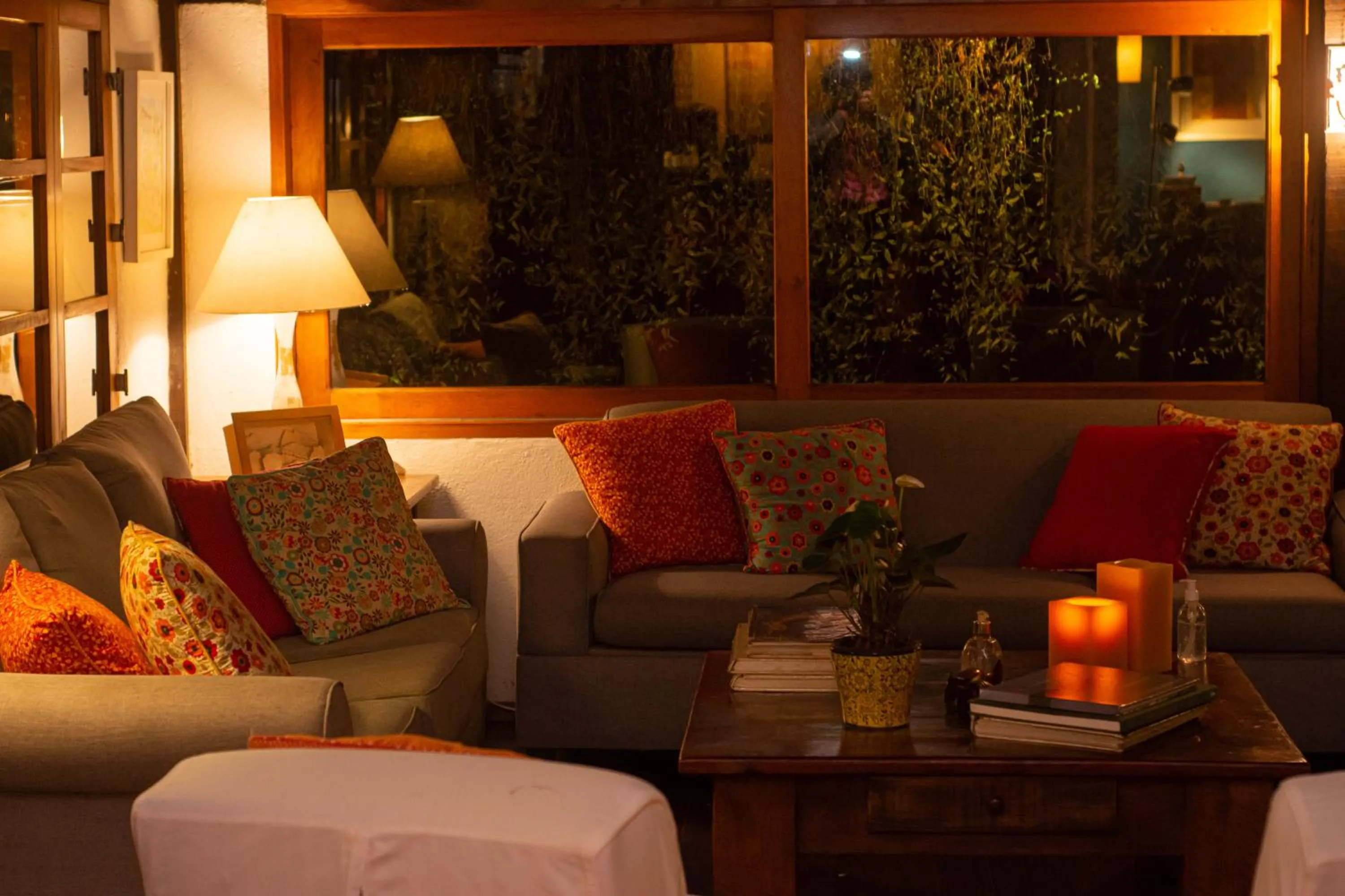 Living room in Pousada Casa Bonita