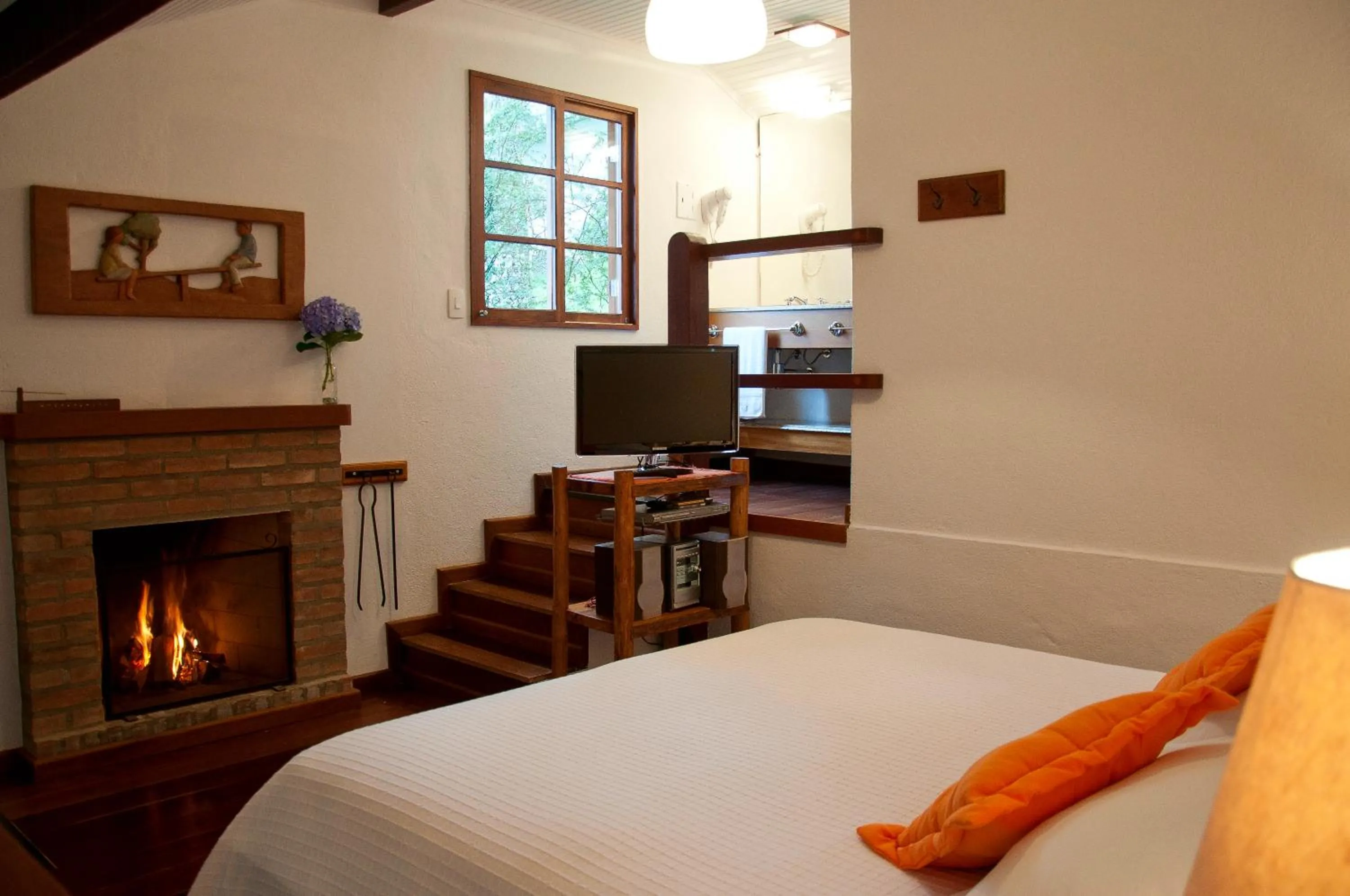 Bed in Pousada Casa Bonita