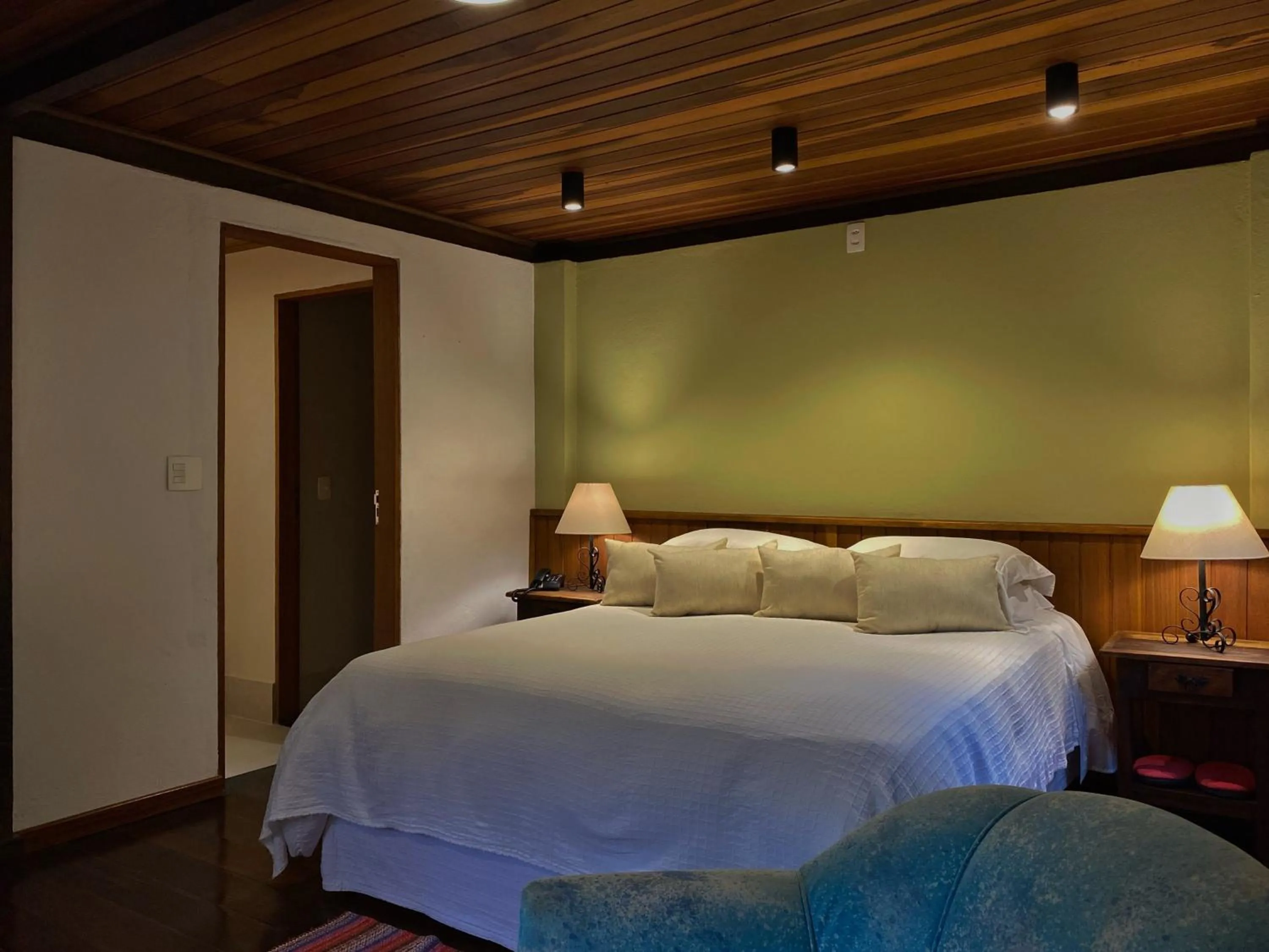 Bed in Pousada Casa Bonita