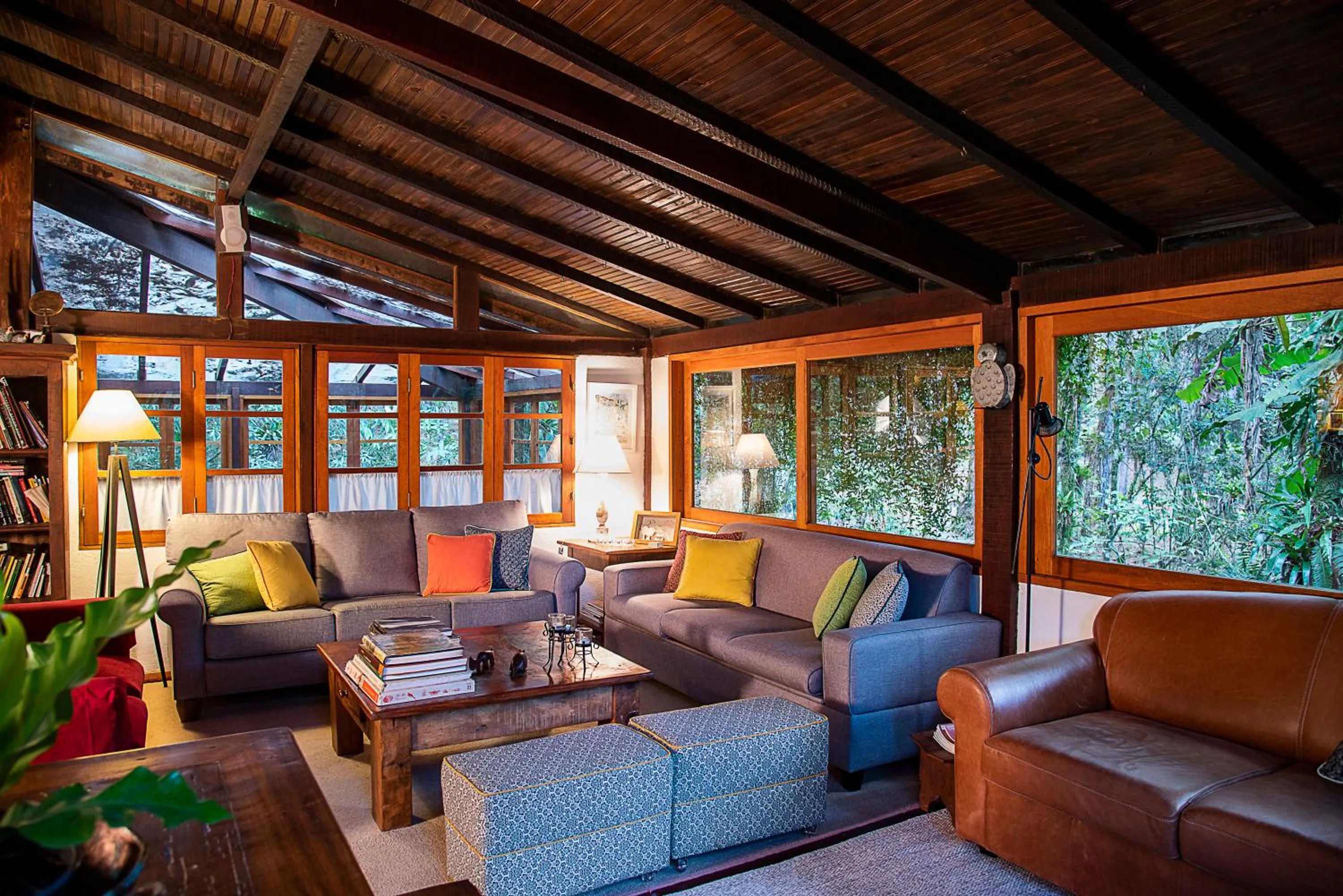 Living room in Pousada Casa Bonita