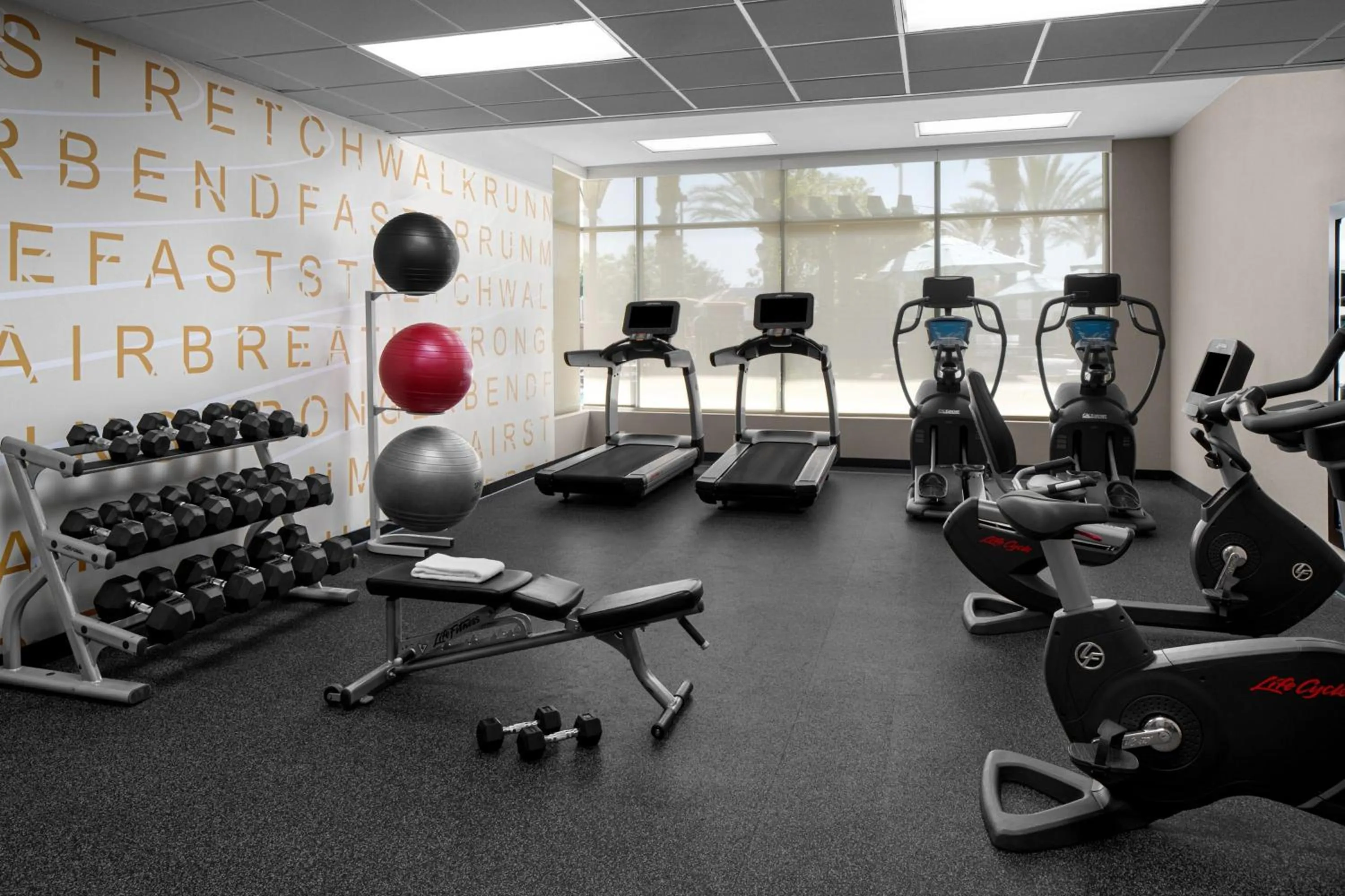 Fitness centre/facilities in Residence Inn by Marriott Tustin Orange County