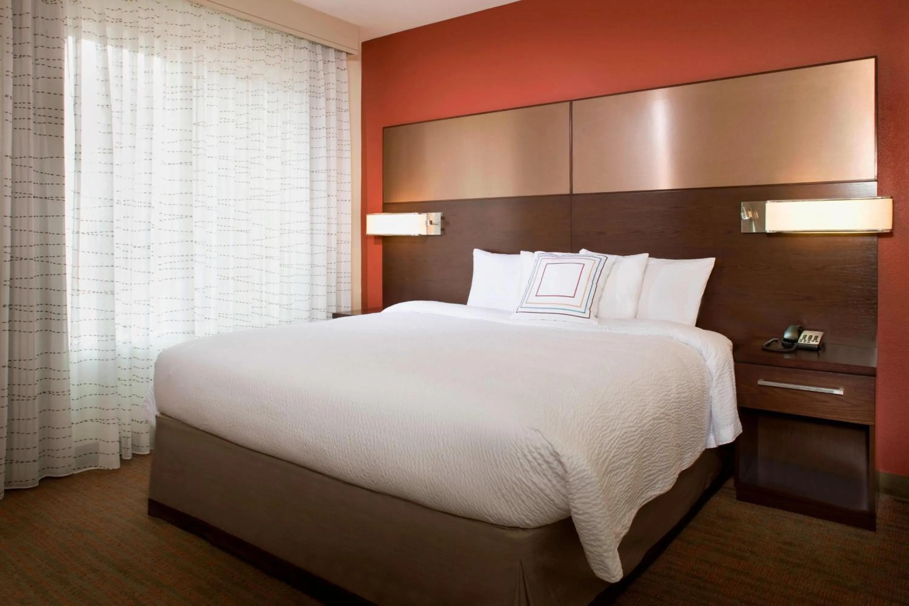 Bedroom, Bed in Residence Inn by Marriott Tustin Orange County