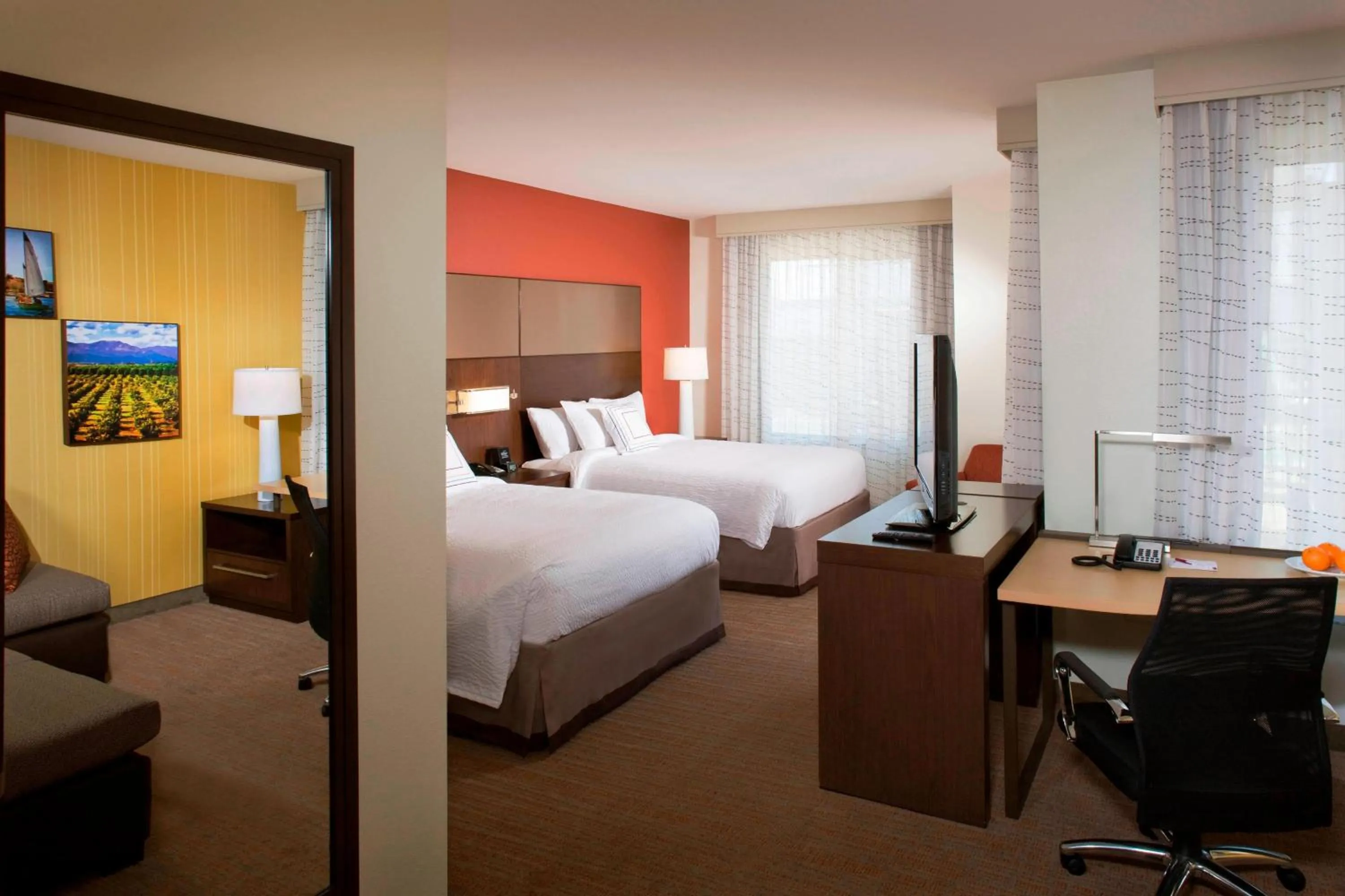 Photo of the whole room, Bed in Residence Inn by Marriott Tustin Orange County
