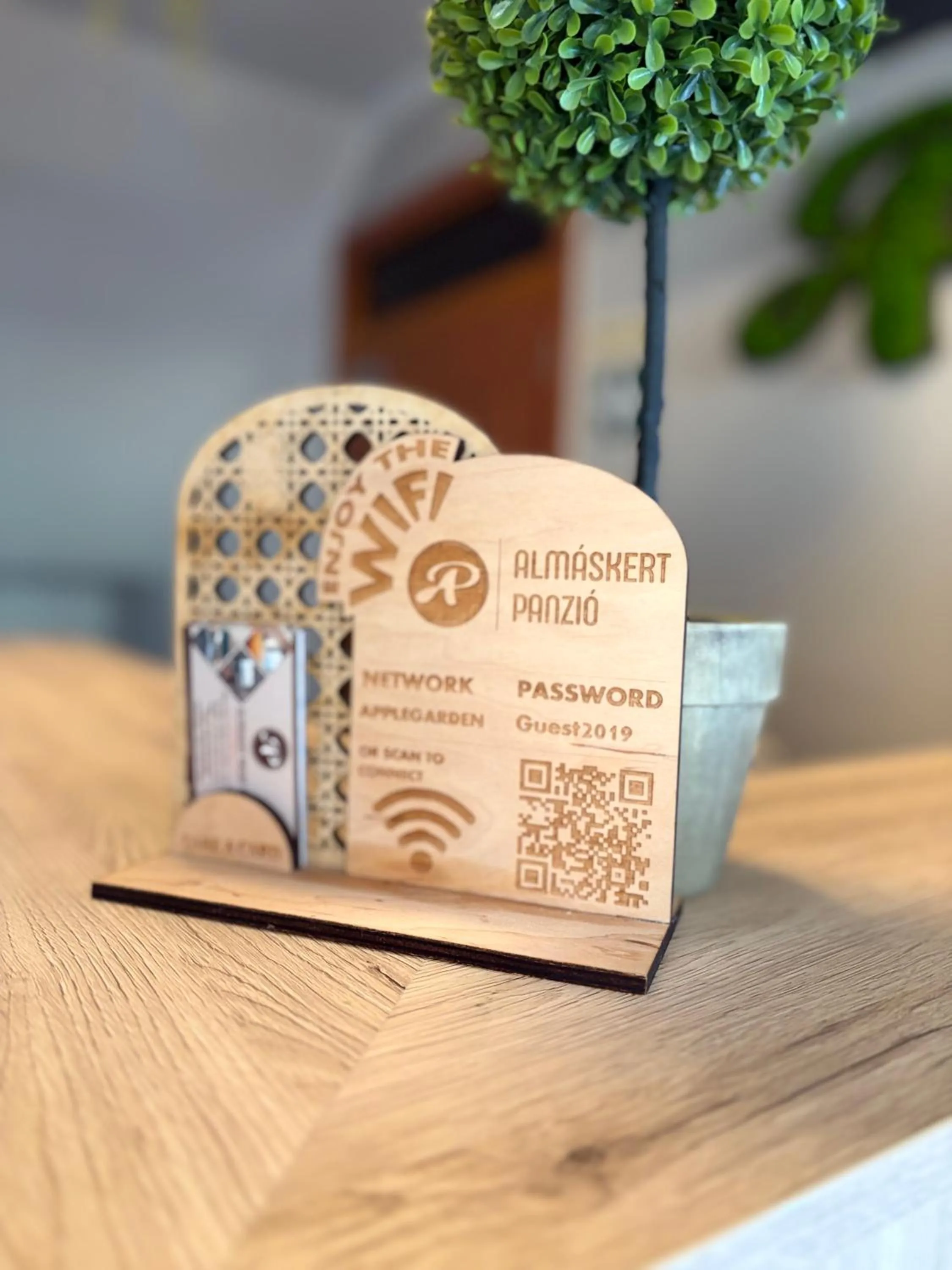 Decorative detail in Budapest Airport Almáskert Panzió