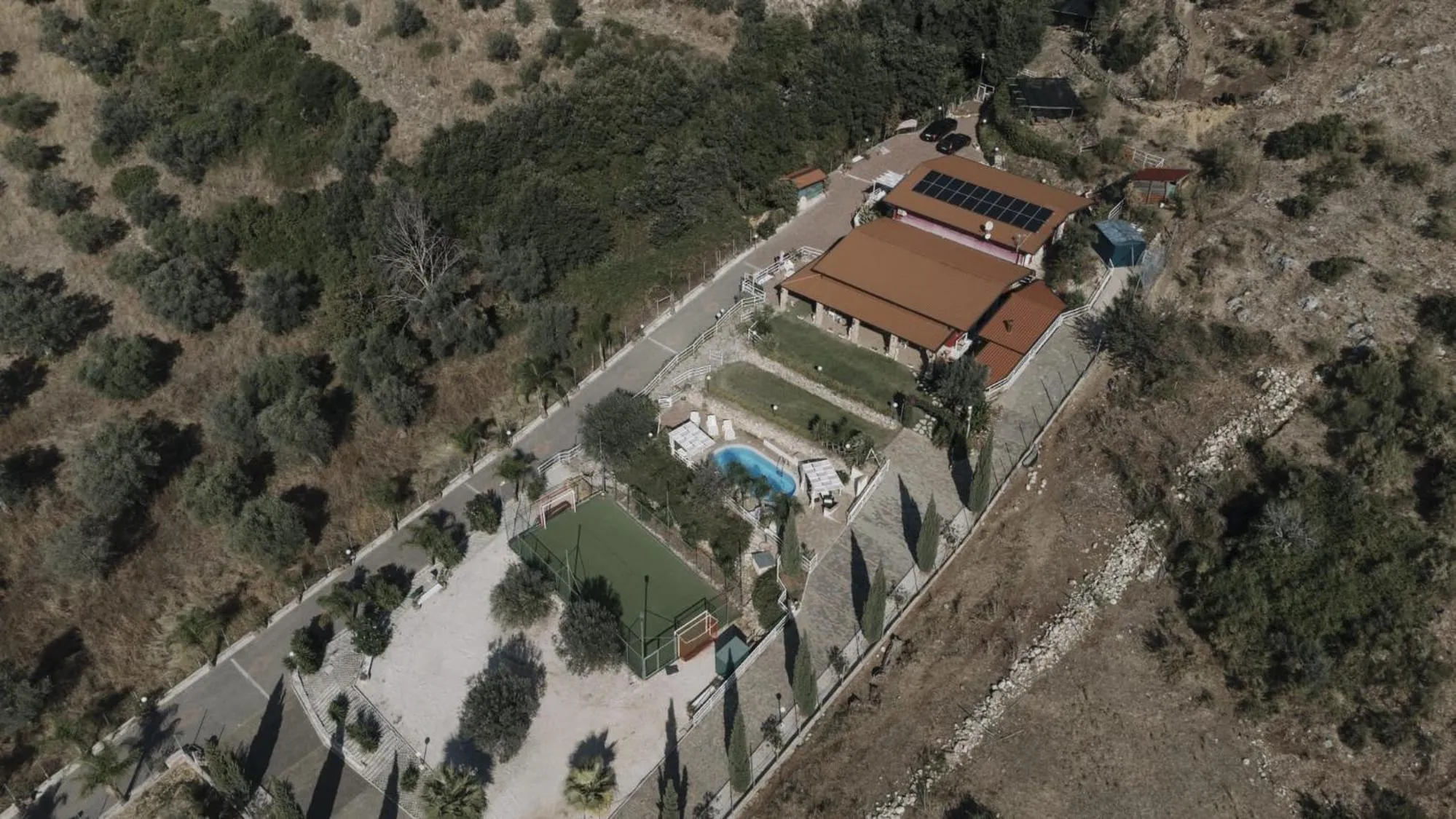 Bird's eye view in b&b Tenuta San Felice