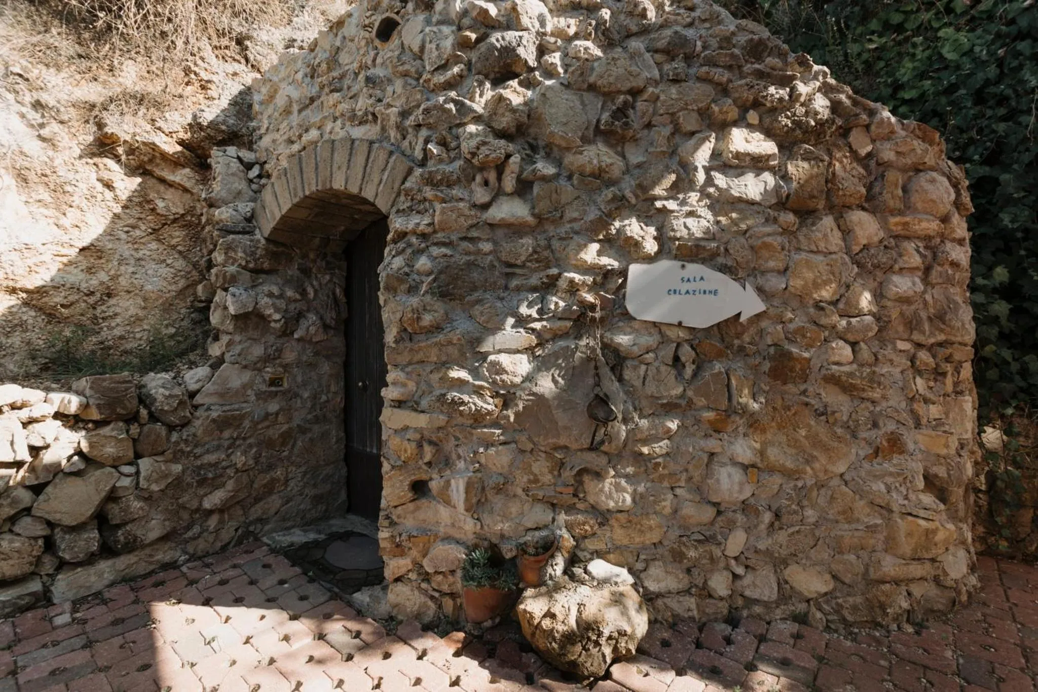 Landmark view in b&b Tenuta San Felice