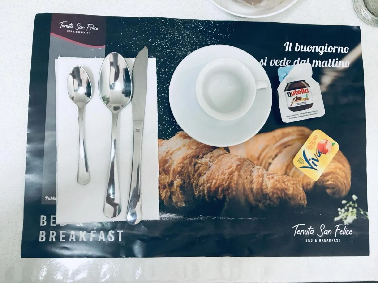 Breakfast in b&b Tenuta San Felice