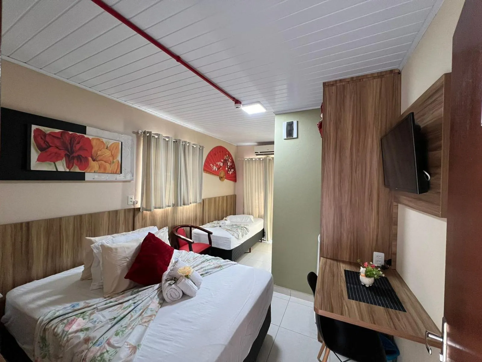 Bed in Pousada Rota das Praias