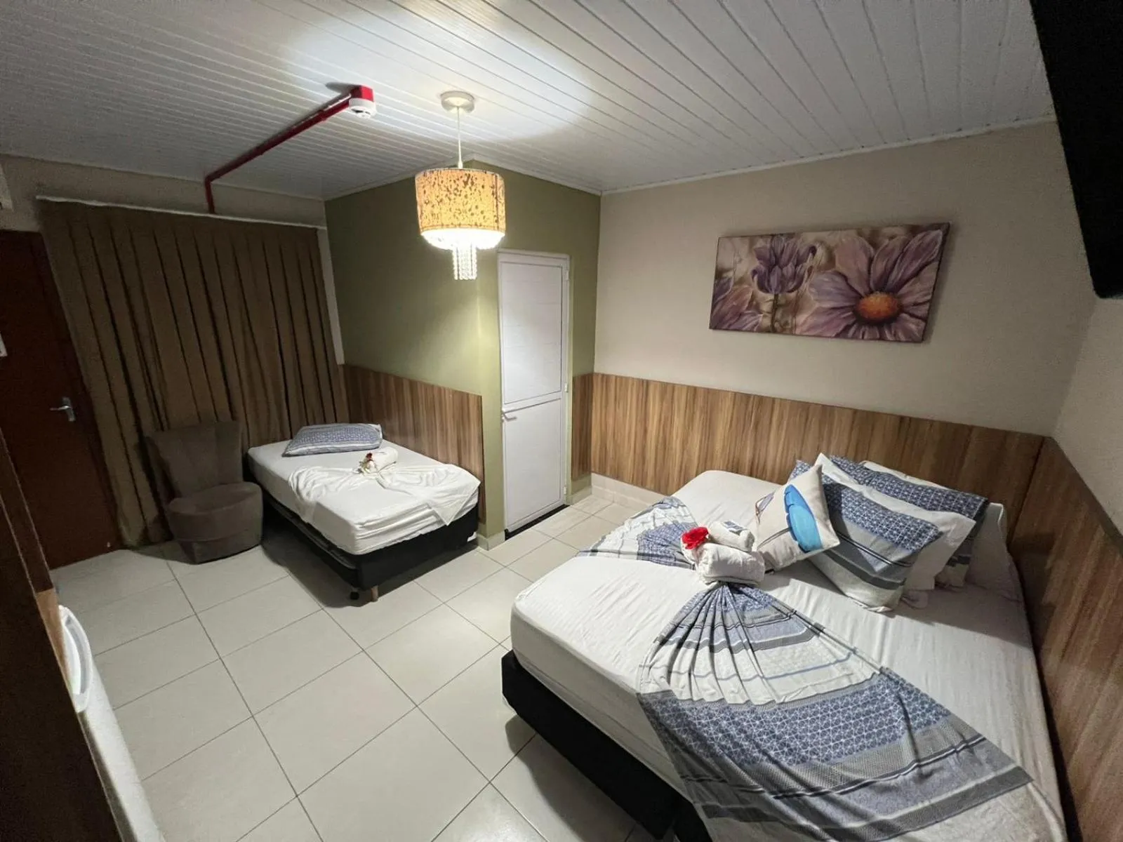 Bed in Pousada Rota das Praias