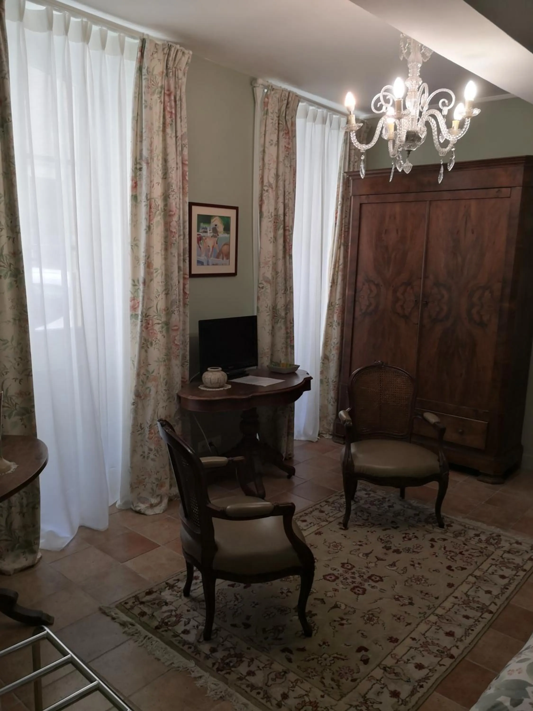 Seating area in Les Chambres de L'Horloge