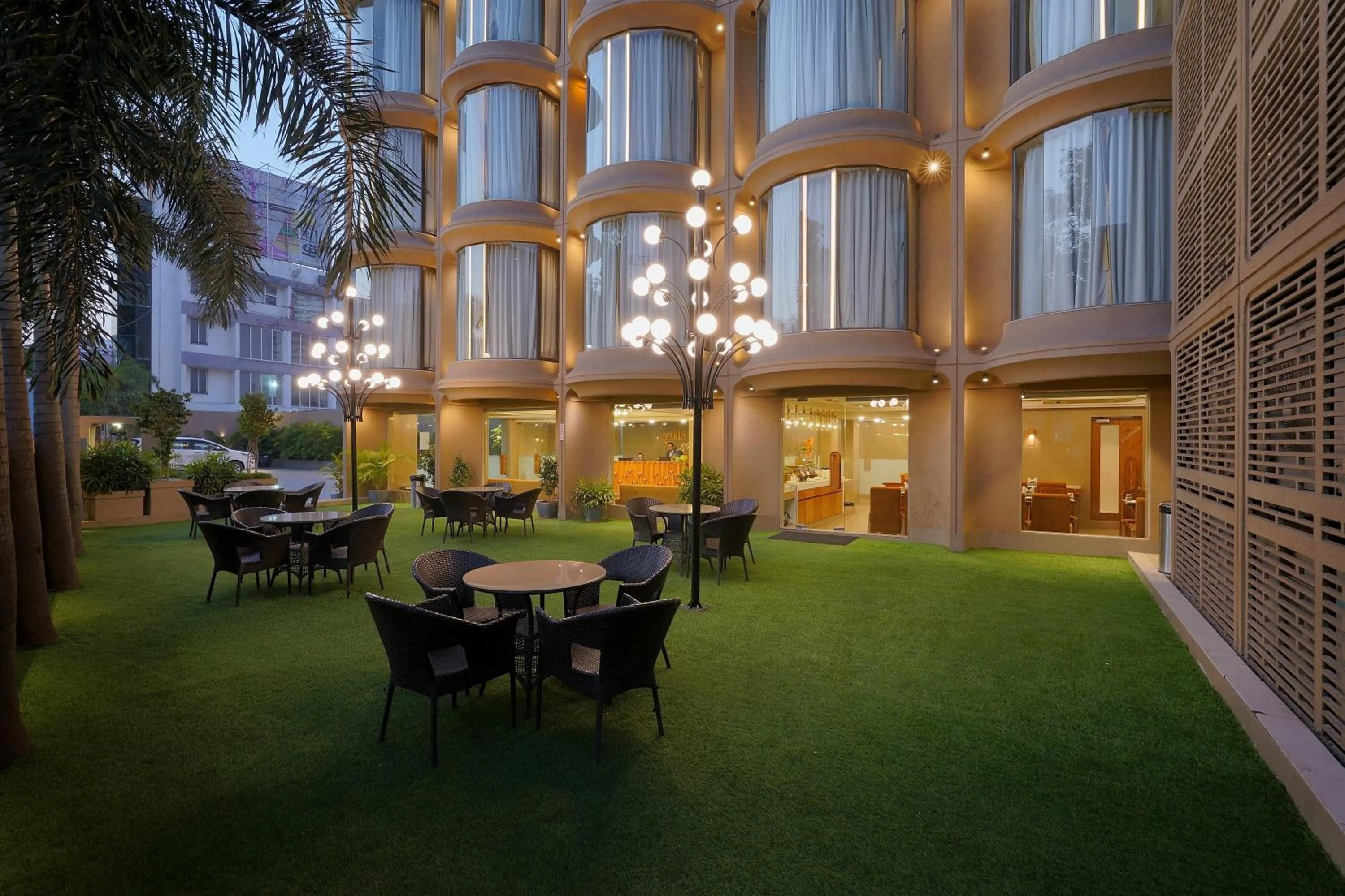 Garden in Artilla Inn