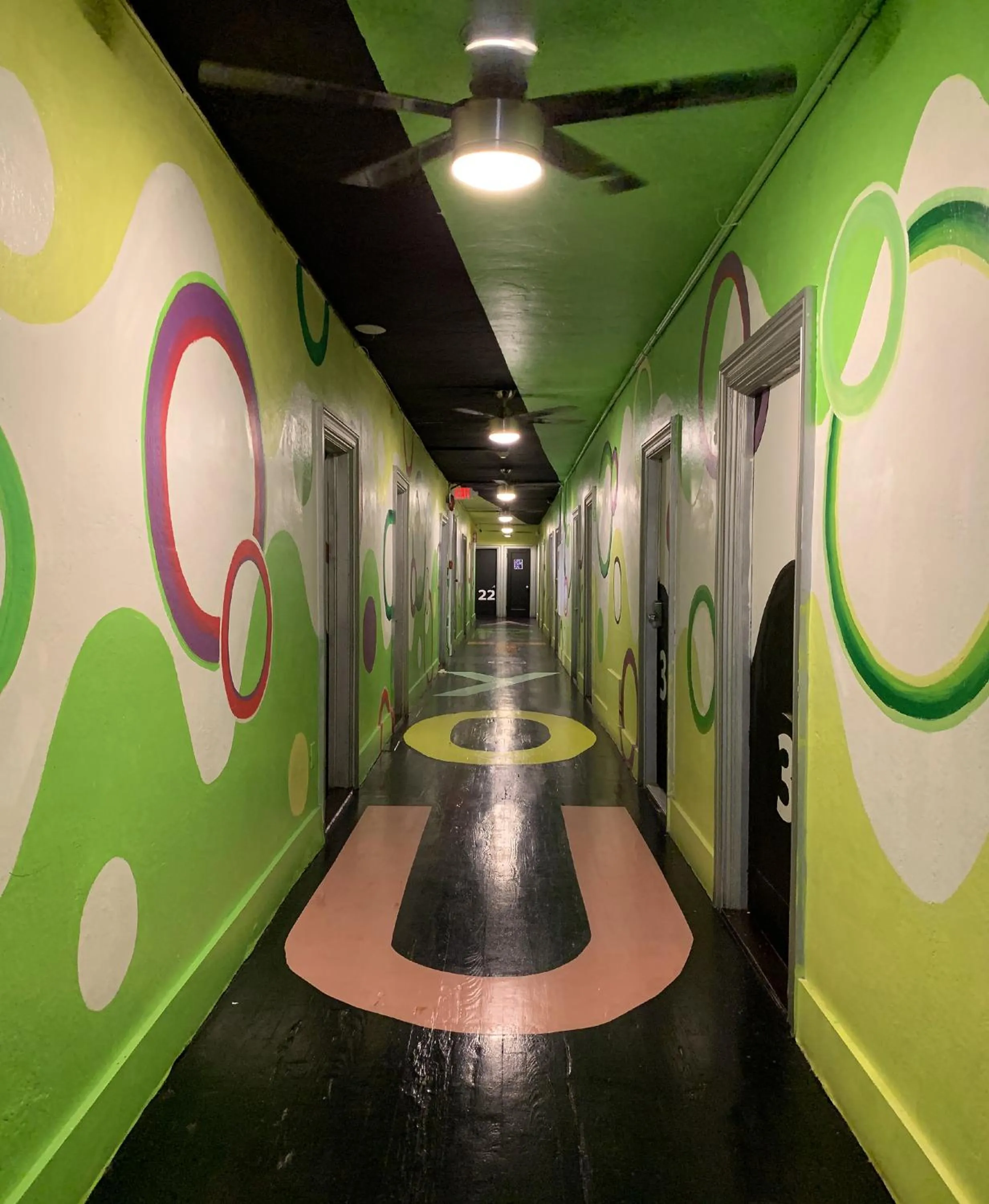 Lobby or reception in South Beach Rooms and Hostel